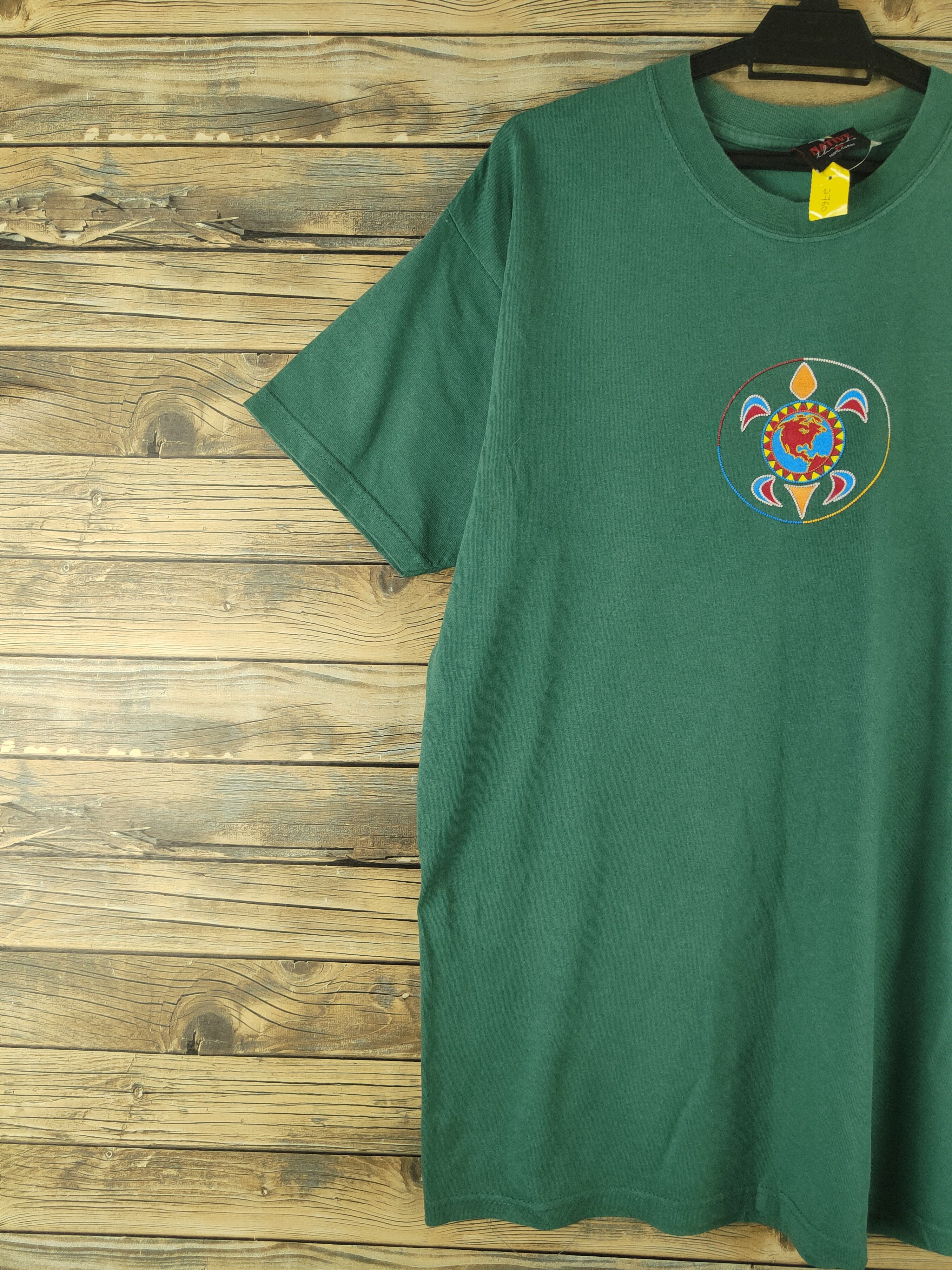 Native DL Native Threads Green Short Sleeve T-shirt #2760 Size US L / EU 52-54 / 3 - 3 Thumbnail