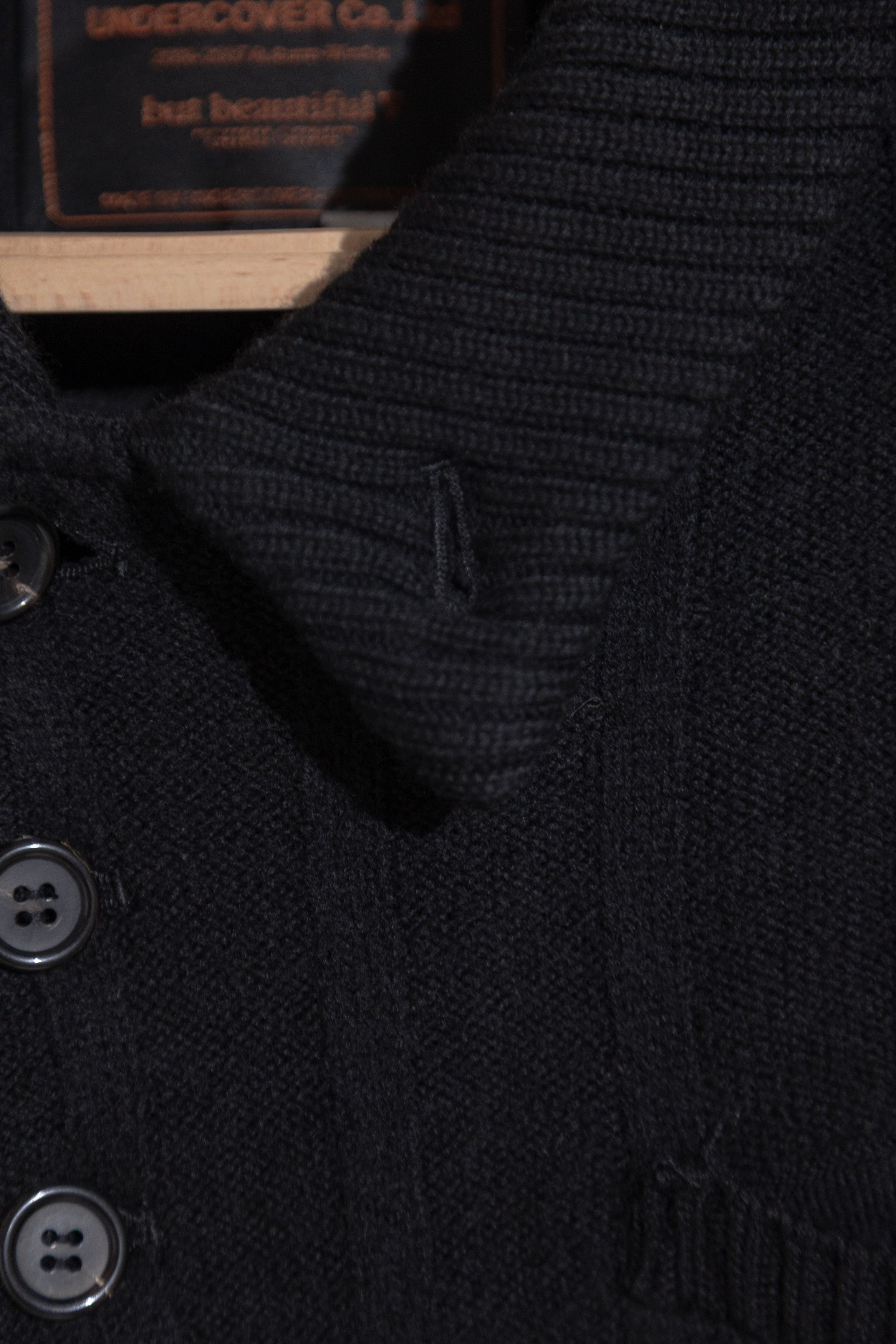 Undercover AW06/07 'But Beautiful V Guru Guru' Knit Wool Jacket, Size 3 Size US L / EU 52-54 / 3 - 9 Thumbnail