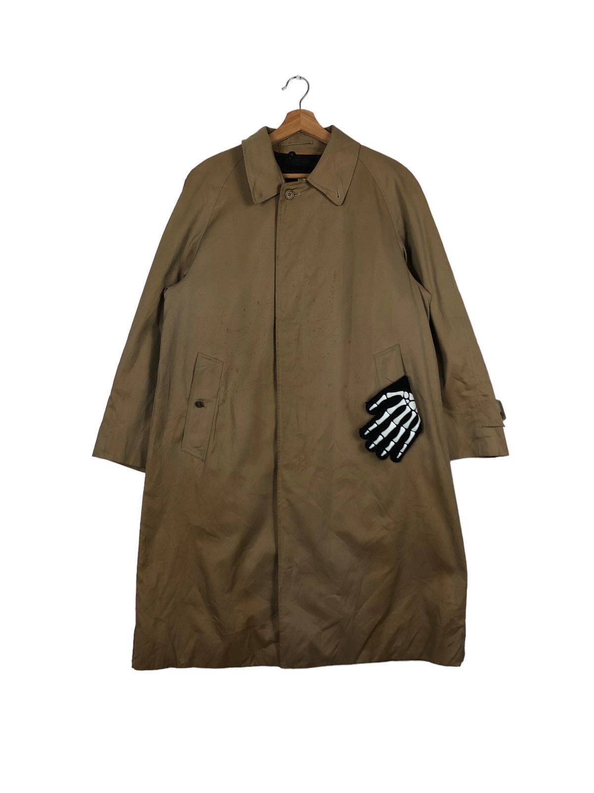 Japanese Brand 🔥VINTAGE LONG JACKET TRENCH NOVA CHECK DESIGN Size US M / EU 48-50 / 2 - 1 Thumbnail