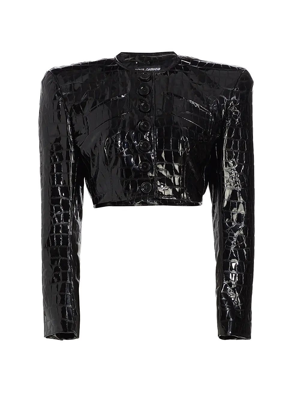 Dolce & Gabbana o1y0825 Crewneck Jacket in Black Size M / US 6-8 / IT 42-44 - 1 Thumbnail