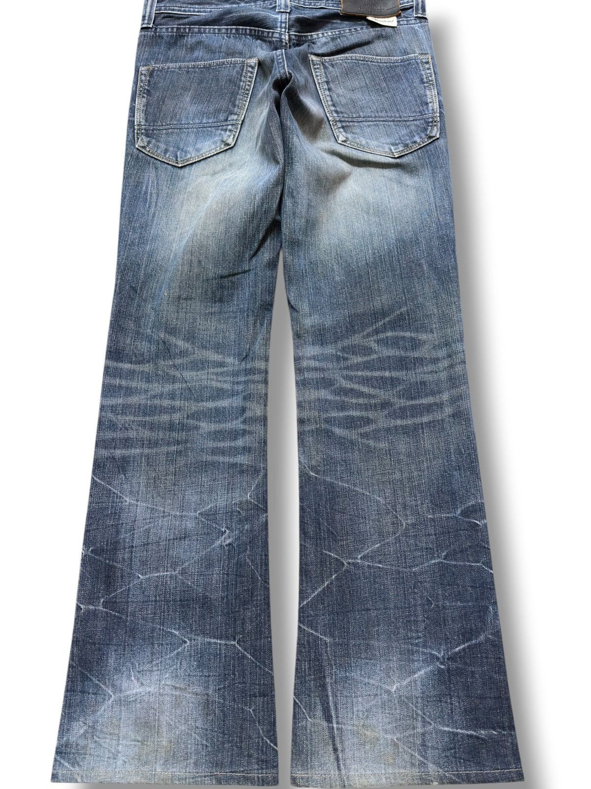 Big John Vintage Big John Tailored Flare Bootcut Honeycomb Denim Size US 30 / EU 46 - 5 Thumbnail