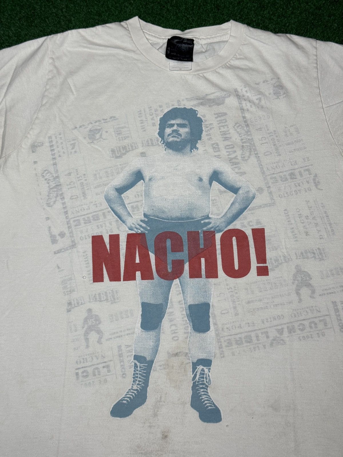 Giant Nacho Libre Movie Promo Medium Jack Black Luchador T Shirt Size US M / EU 48-50 / 2 - 2 Thumbnail