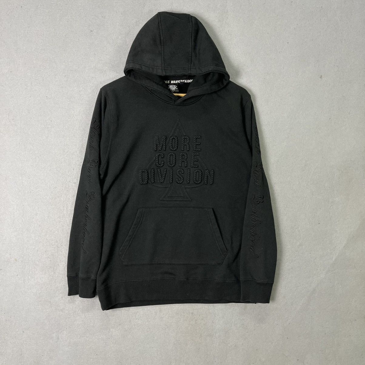 Japanese Brand 2000s MCD More Core Division Hoodie Size US L / EU 52-54 / 3 - 1 Thumbnail