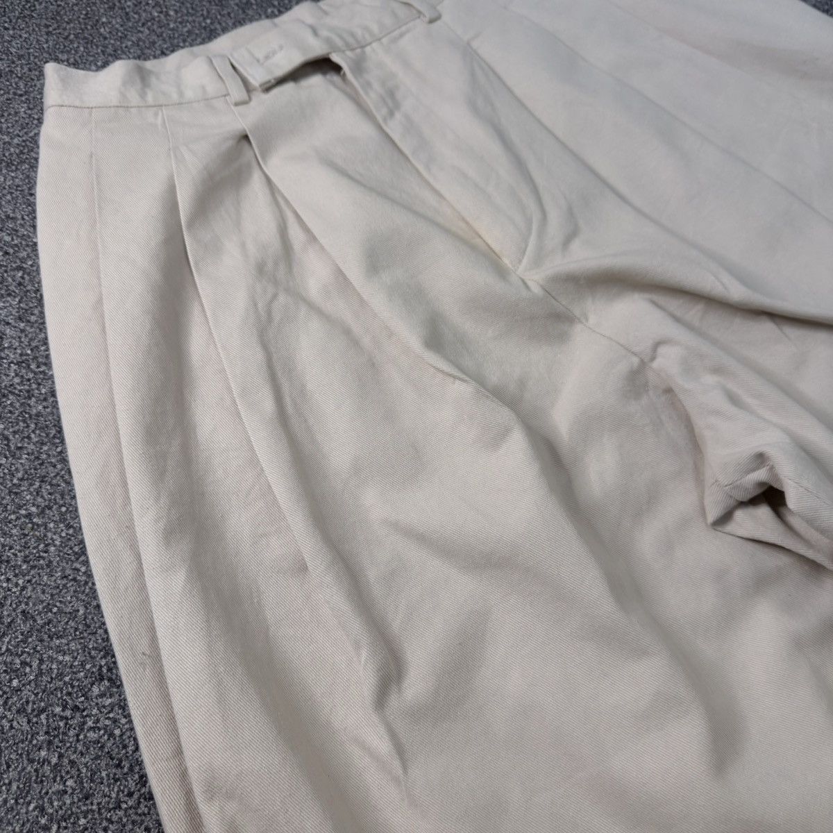 14th Addiction Archives Clop Wide Leg Pleated Trousers D-Rise Barrel Baggy Size US 31 - 3 Thumbnail