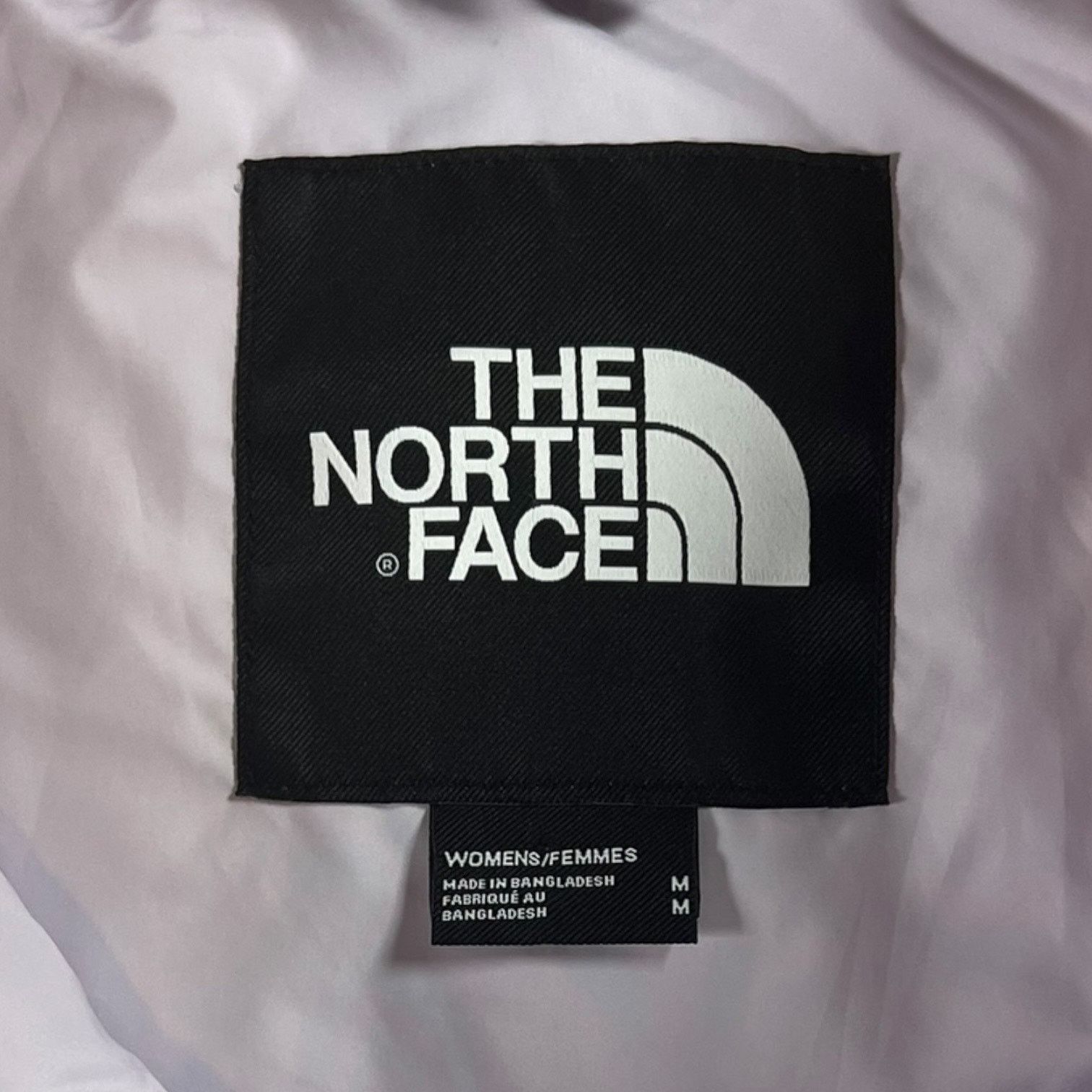 The North Face The North Face Womens M Puffer Lavender Splatter Relaxed Fit Size M / US 6-8 / IT 42-44 - 3 Thumbnail
