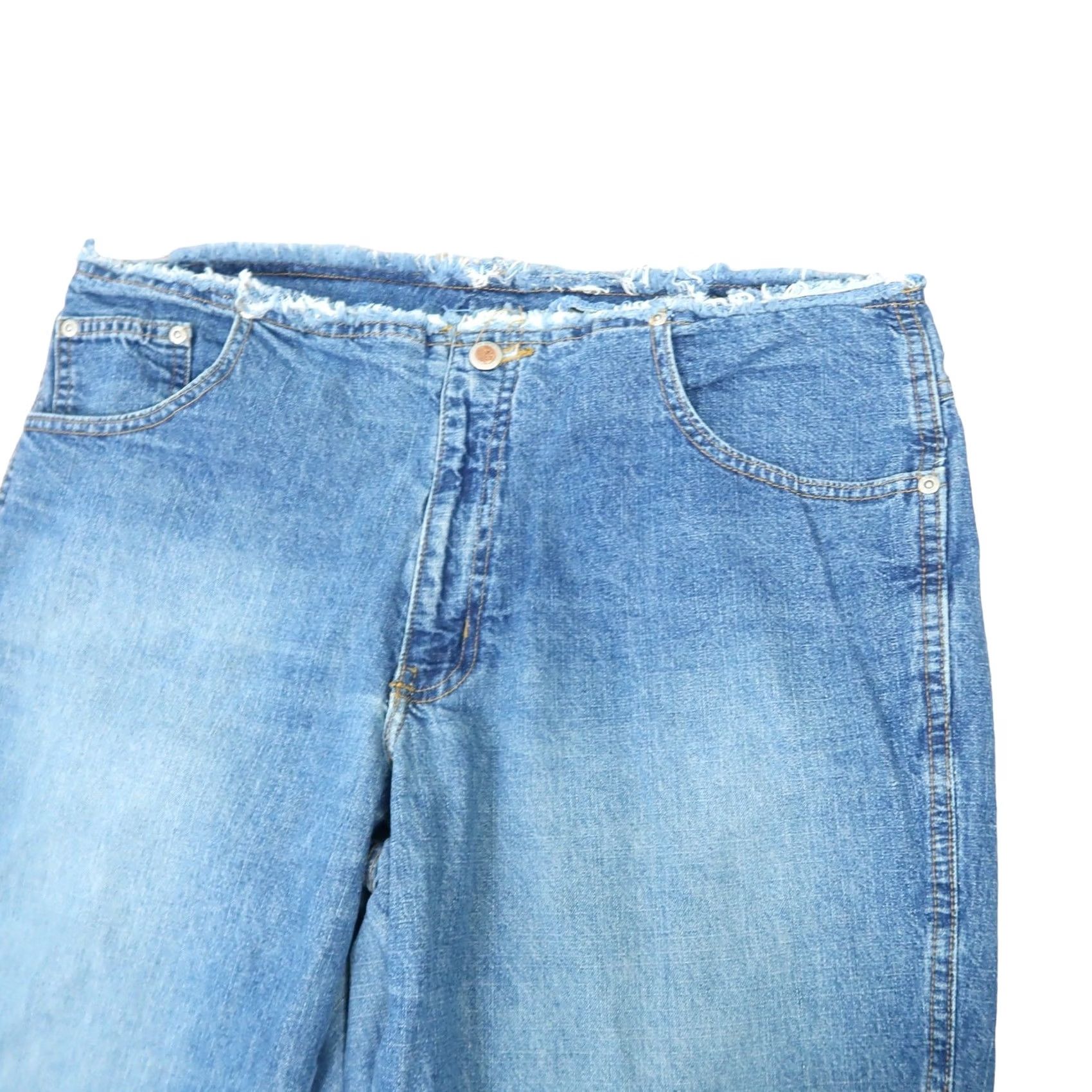 Avenue VINTAGE Avenue Blues Jeans 14 blue medium wash low rise bootcut flare Y2K Size 36" / US 14 / IT 50 - 2 Thumbnail
