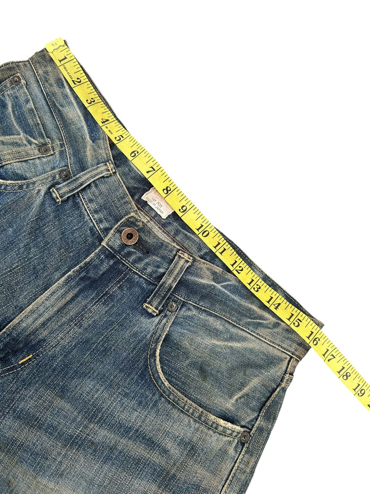 Kapital Vintage Edwin 505 Selvedge Dirty Patina Denim Jeans Size US 32 / EU 48 - 15 Thumbnail