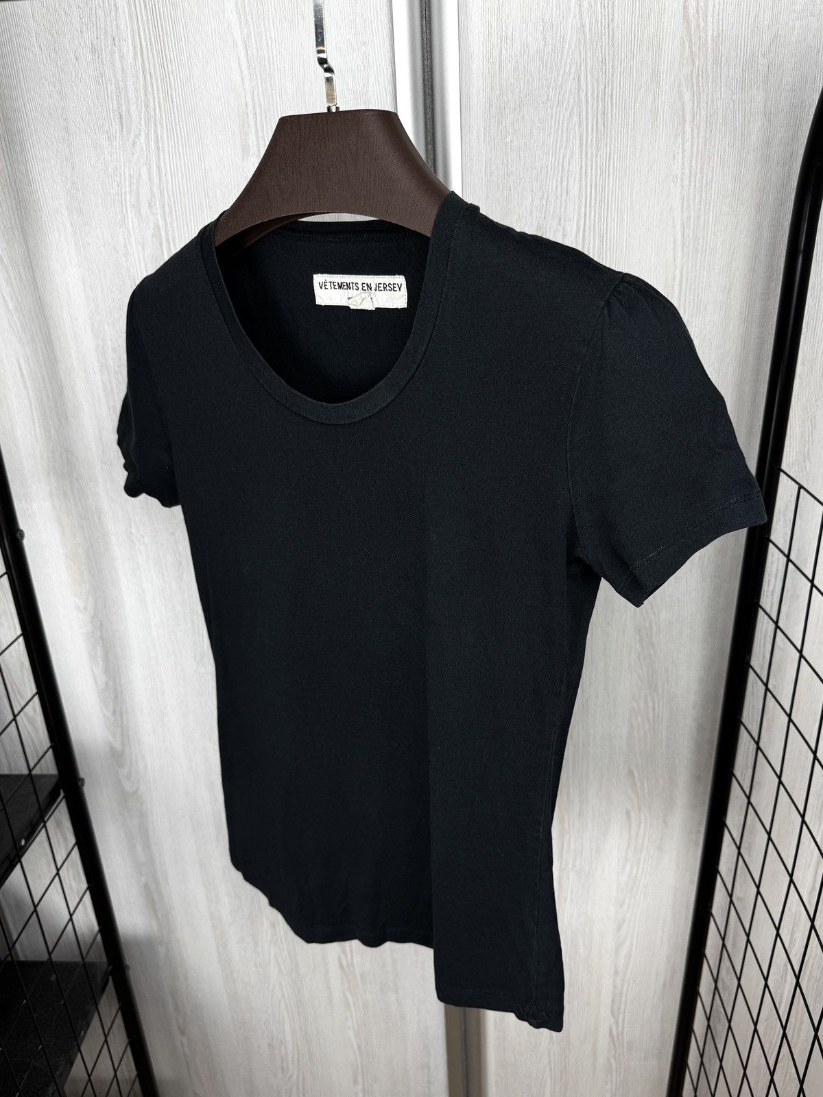 Vetements De Sport By Wim Neels vetements en jersey Wim Neels black tee shirt size 38 Size S / US 4 / IT 40 - 6 Thumbnail
