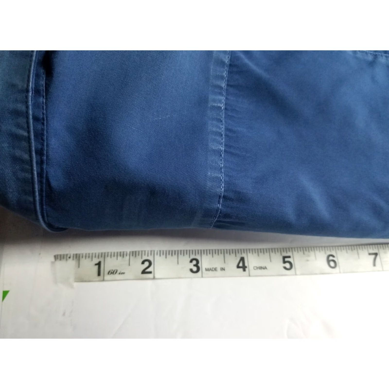 H&M H&M Easy Iron Mens Button-Down Blue Shirt Size M Regular Collared Cotton Blend Long Sleeve Button-Up Classic Size US M / EU 48-50 / 2 - 5 Thumbnail