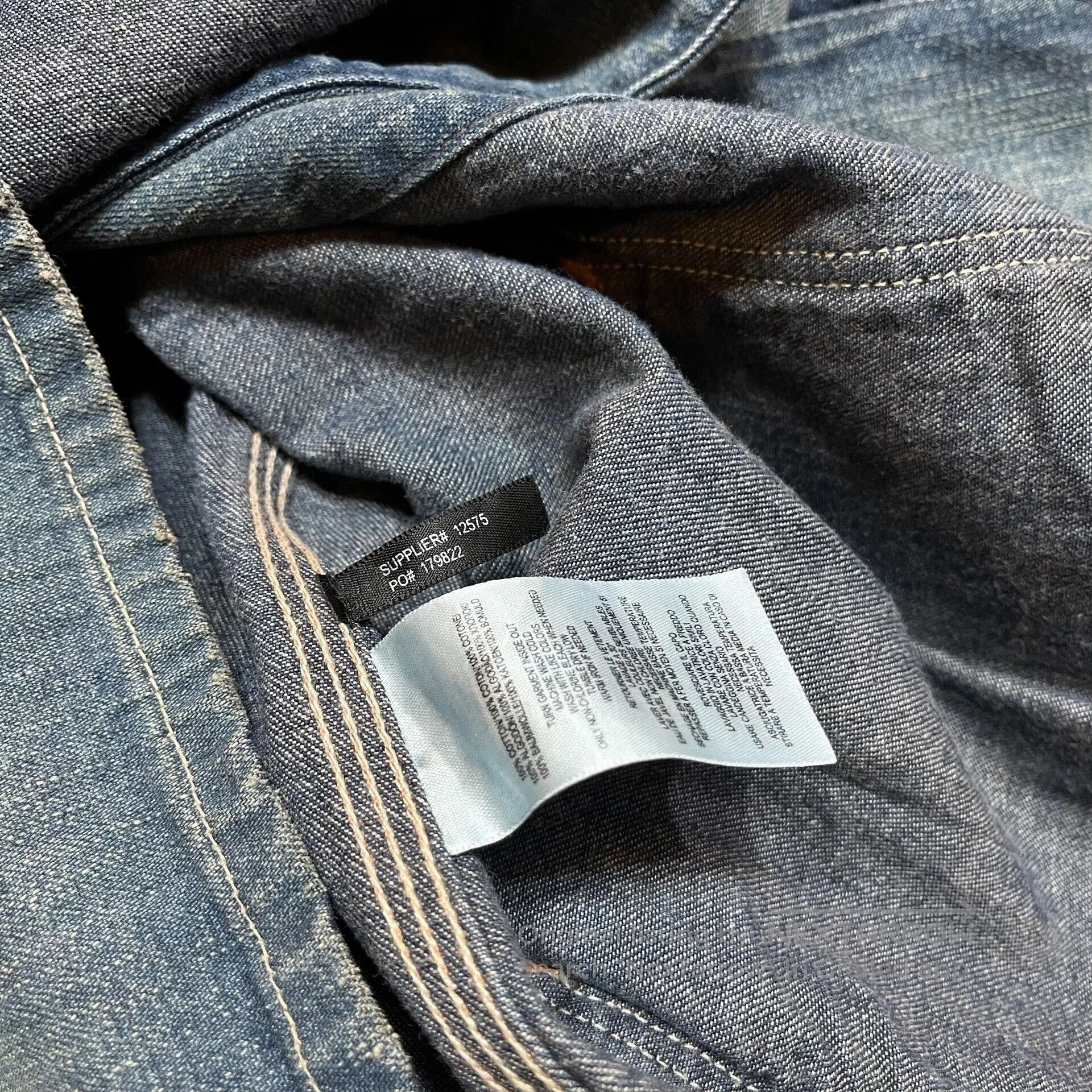 RRL Ralph Lauren RRL Denim Jacket by Ralph Lauren. Size M / US 6-8 / IT 42-44 - 6 Thumbnail