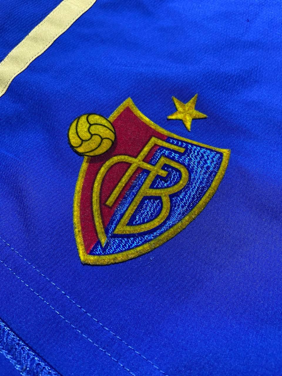 Nike × Vintage FC Basel 2006-07-08 Home Football Soccer Shorts Nike Mens L Size US 38 / EU 54 - 2 Thumbnail