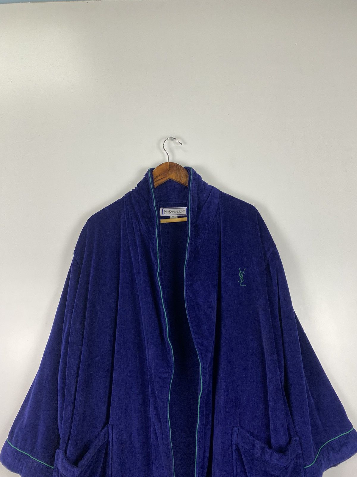 Vintage × Yves Saint Laurent Vintage YSL Pyjamas Jacket Size US M / EU 48-50 / 2 - 6 Thumbnail