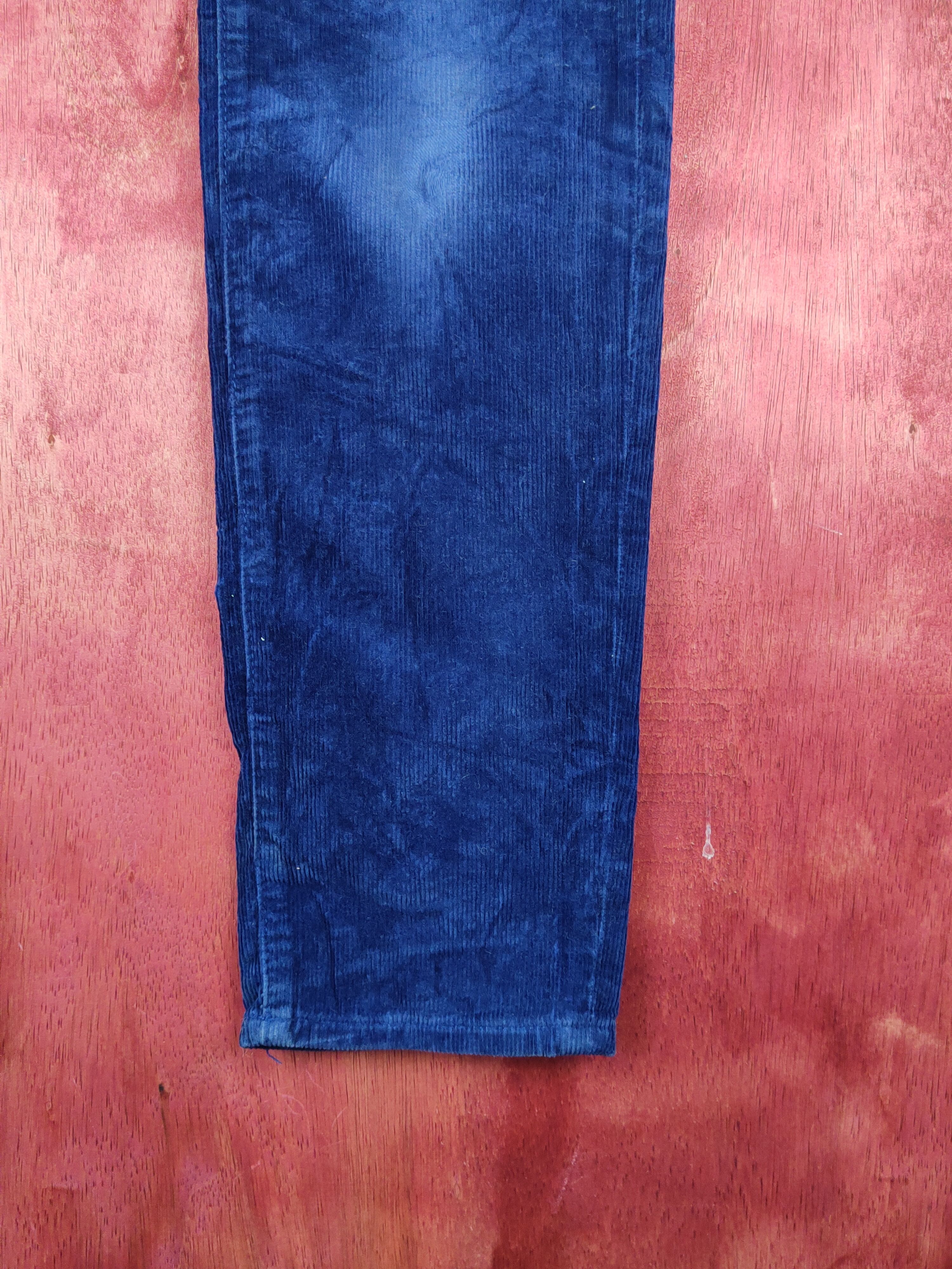 Japanese Brand Ralph Lauren Sport Blue streetwear Corduroy Pants #S1794 Size 25" / US 0 / IT 36 - 6 Thumbnail