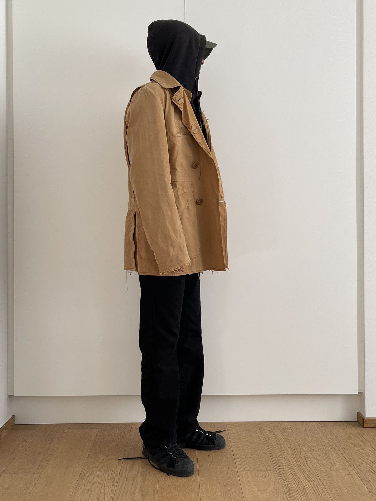 Maison MIHARA YASUHIRO Miharayasuhiro 00s Sample Military Jacket With Glued Pocket Size US S / EU 44-46 / 1 - 1 Thumbnail