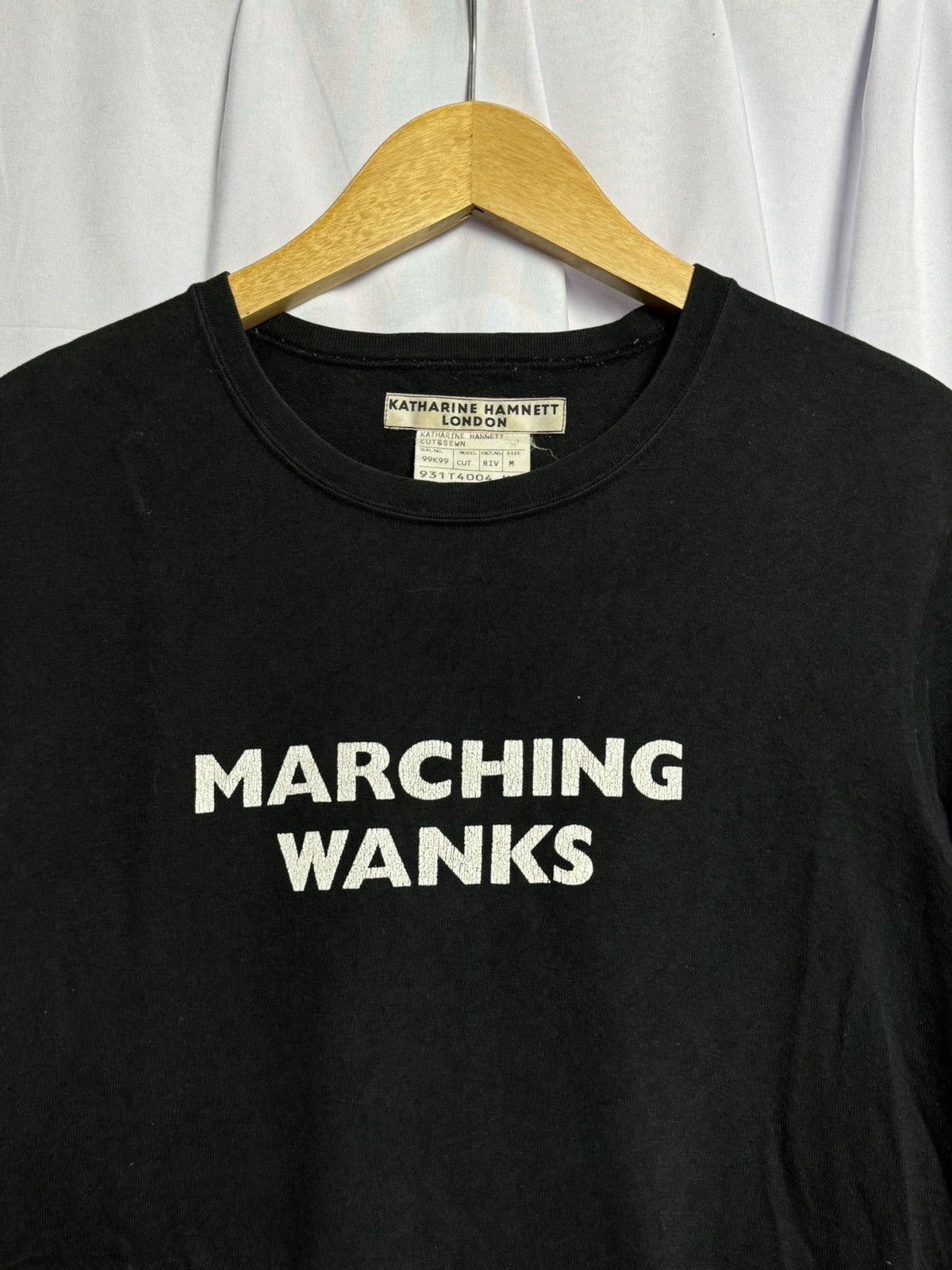 Designer × If Six Was Nine × Katharine Hamnett London Marching Wanks Katharine Hamnett London Tee Size US M / EU 48-50 / 2 - 3 Thumbnail