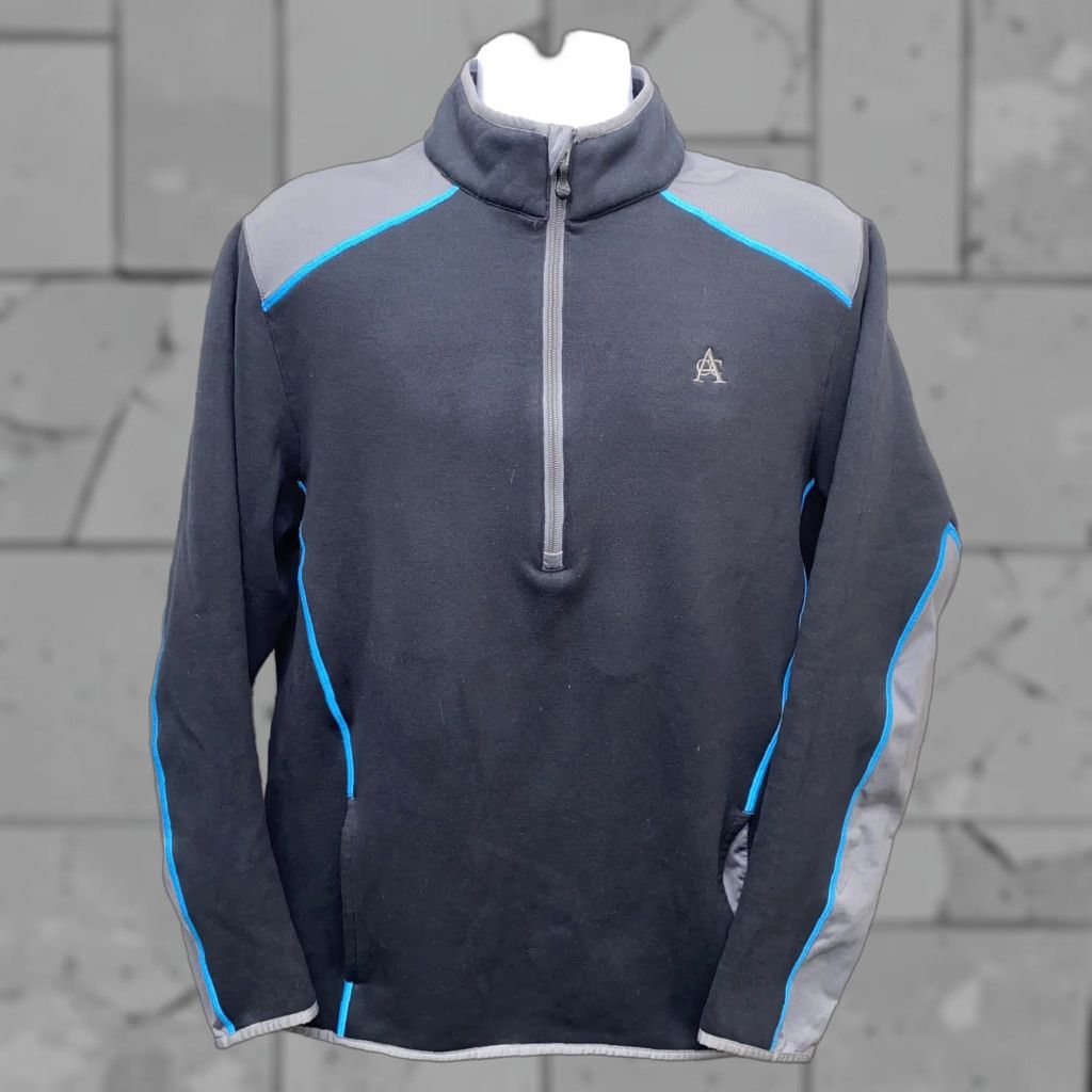 Under Armour Under Armour Jacket 1/2 Zip Mens L Black Gray Polyester Pullover Casual Regular Size Size US L / EU 52-54 / 3 - 1 Thumbnail