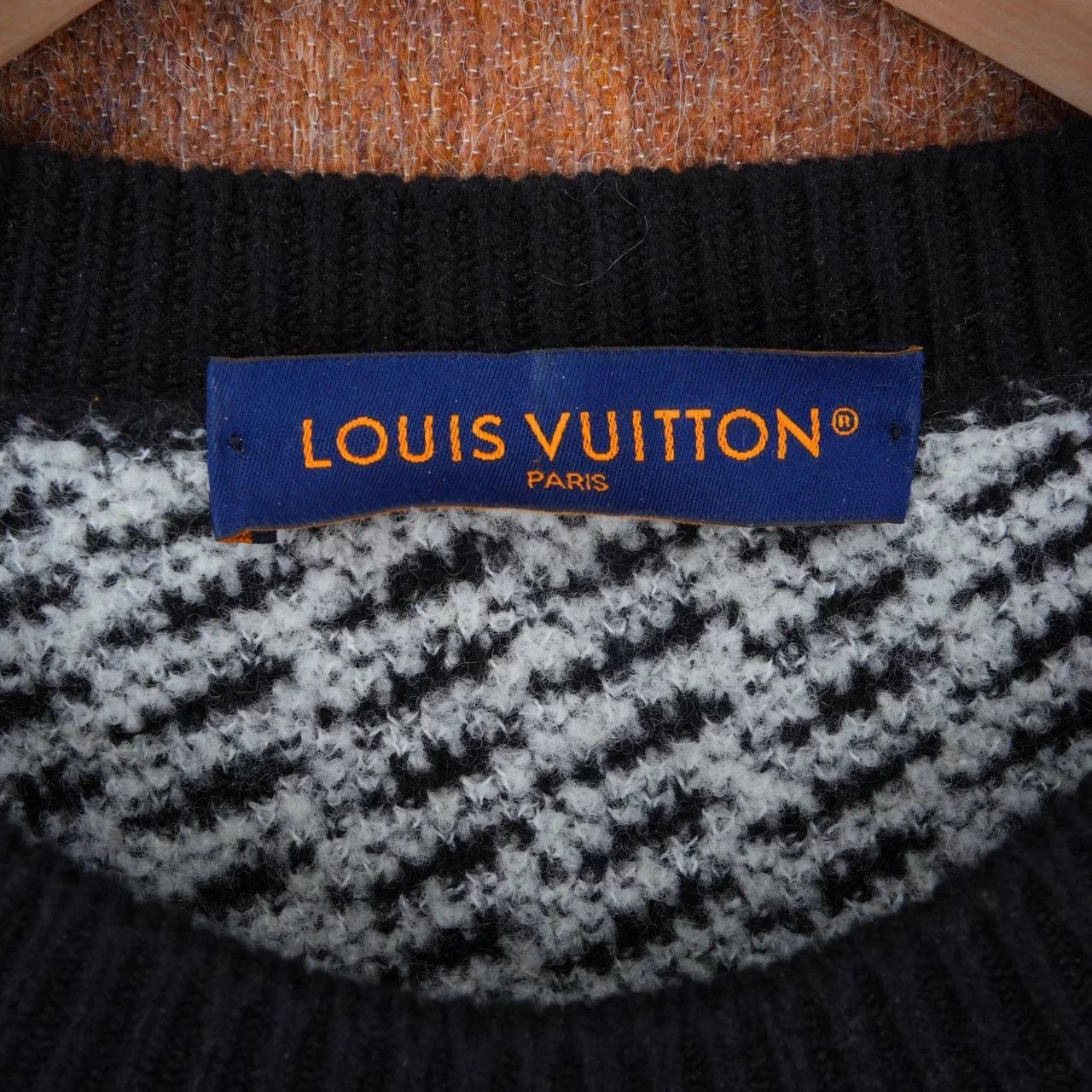 Louis Vuitton LV SS25 merino wool blend checkerboard men's 5L sweater new Size US XXL / EU 58 / 5 - 3 Thumbnail