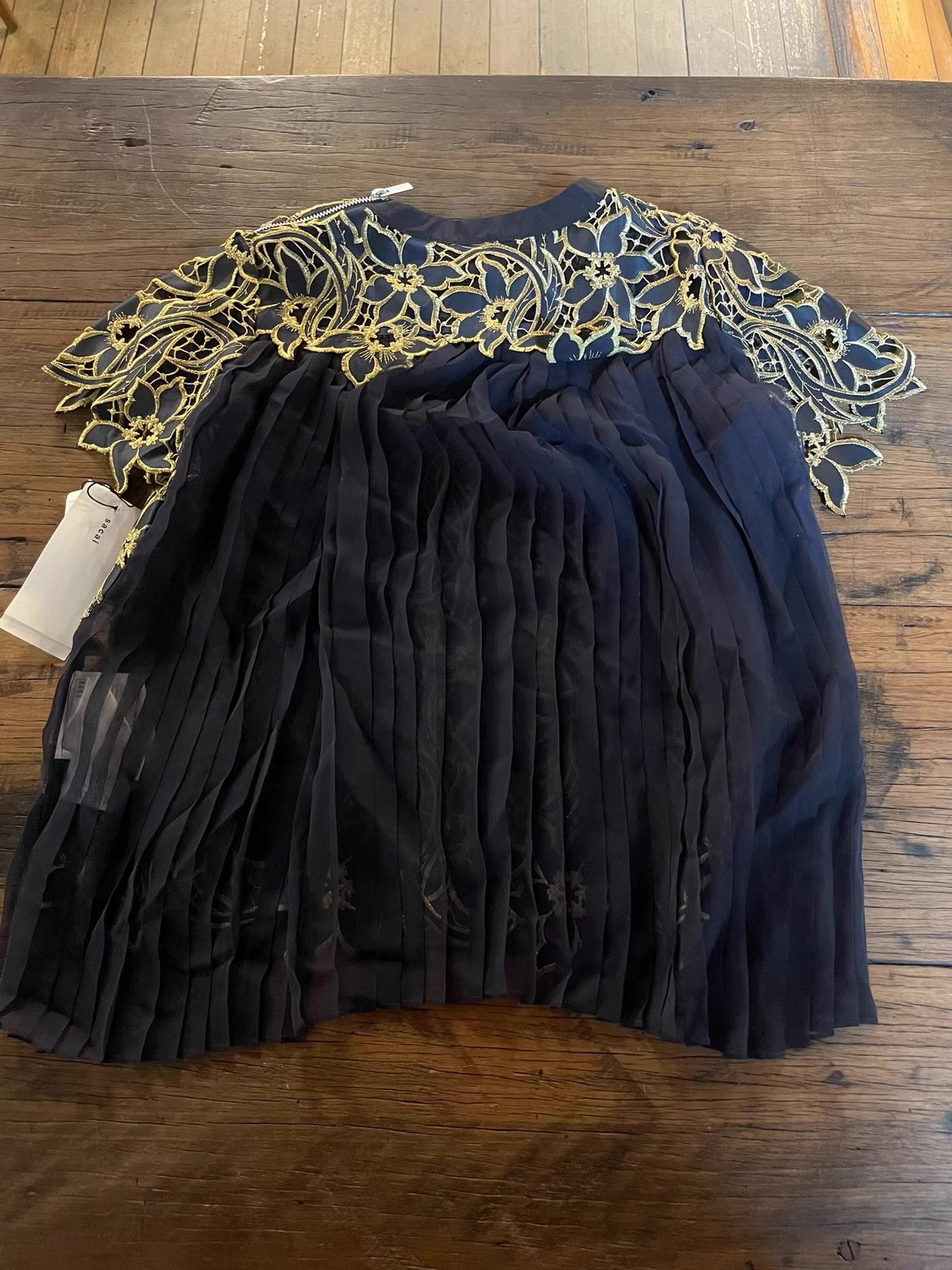 Sacai Sacai 16SS women’s main‑line court‑style top Ｑ25 Size S / US 4 / IT 40 - 3 Thumbnail