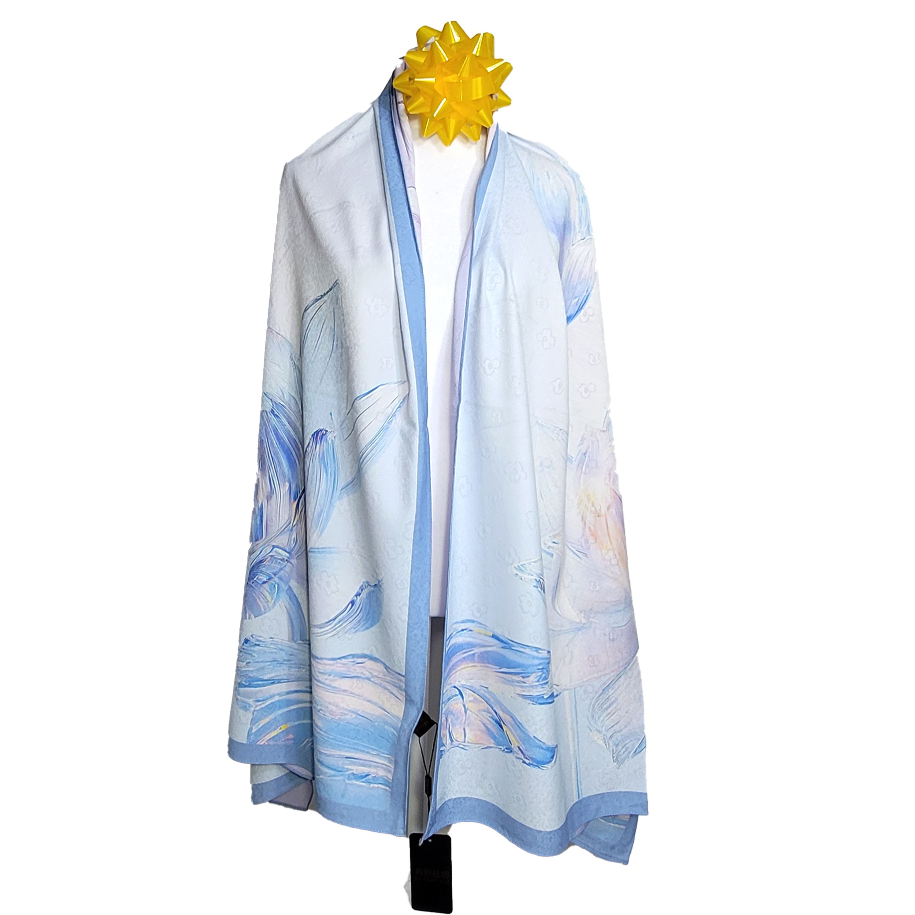 Other Double-Sided Silk Scarf 27"x70" Long Rectangle 3318 Size ONE SIZE - 7 Thumbnail