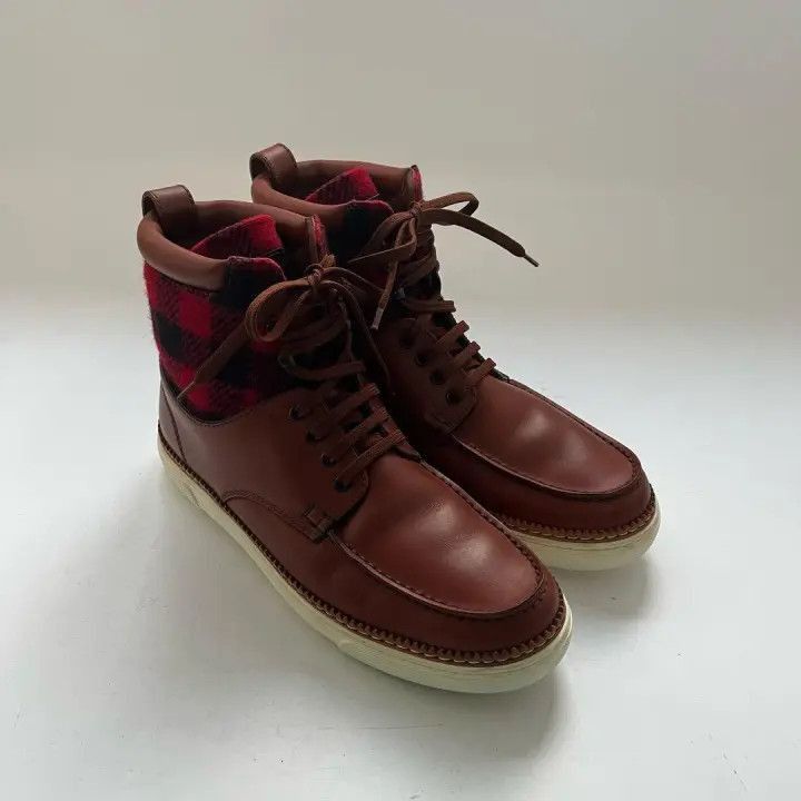 Louis Vuitton Louis Vuitton Brown Lace-Up Short Boots -2508 Size US 9.5 / EU 42-43 - 2 Thumbnail