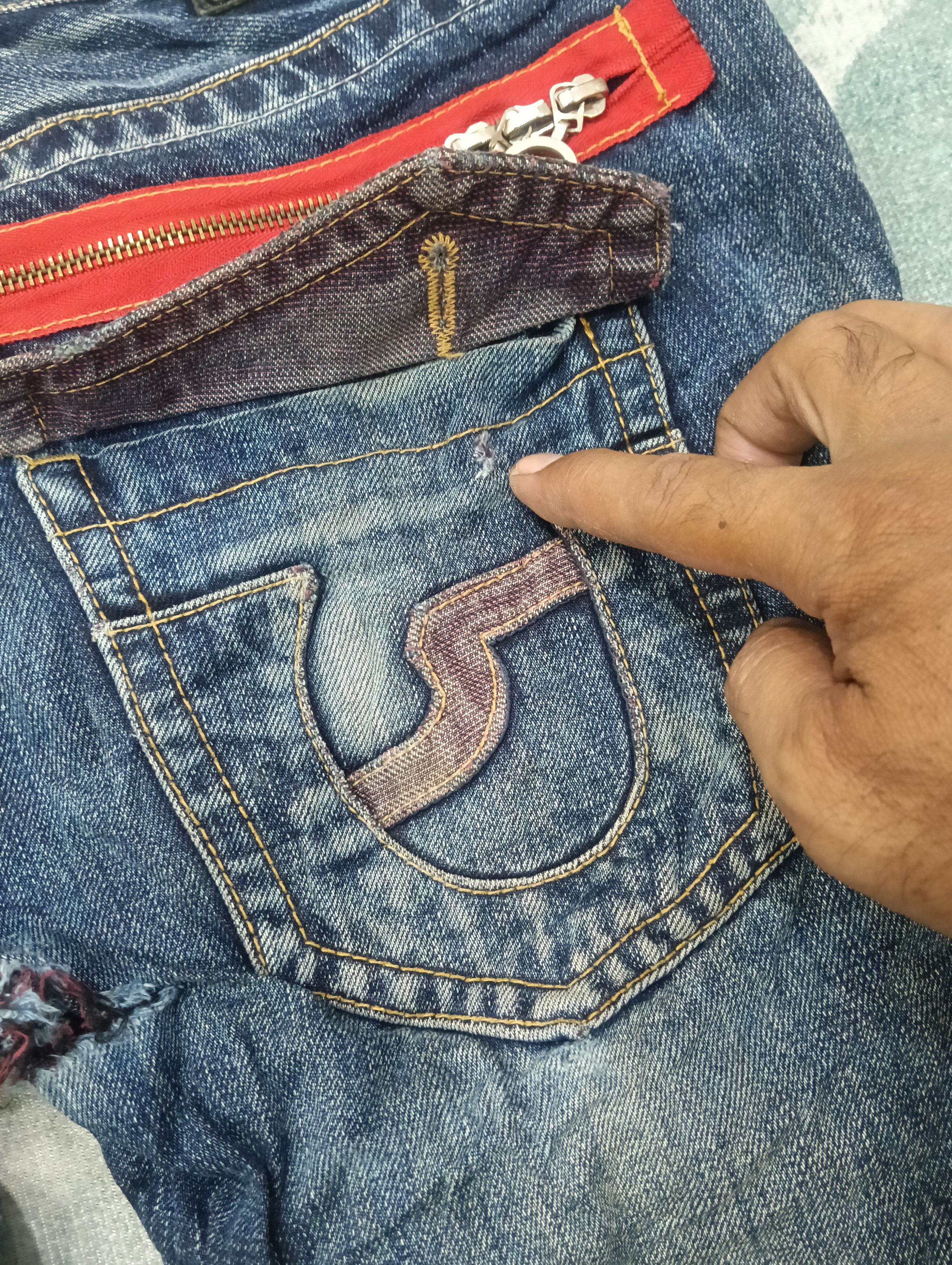 If Six Was Nine Semantic Design Denim Size US 34 / EU 50 - 14 Thumbnail