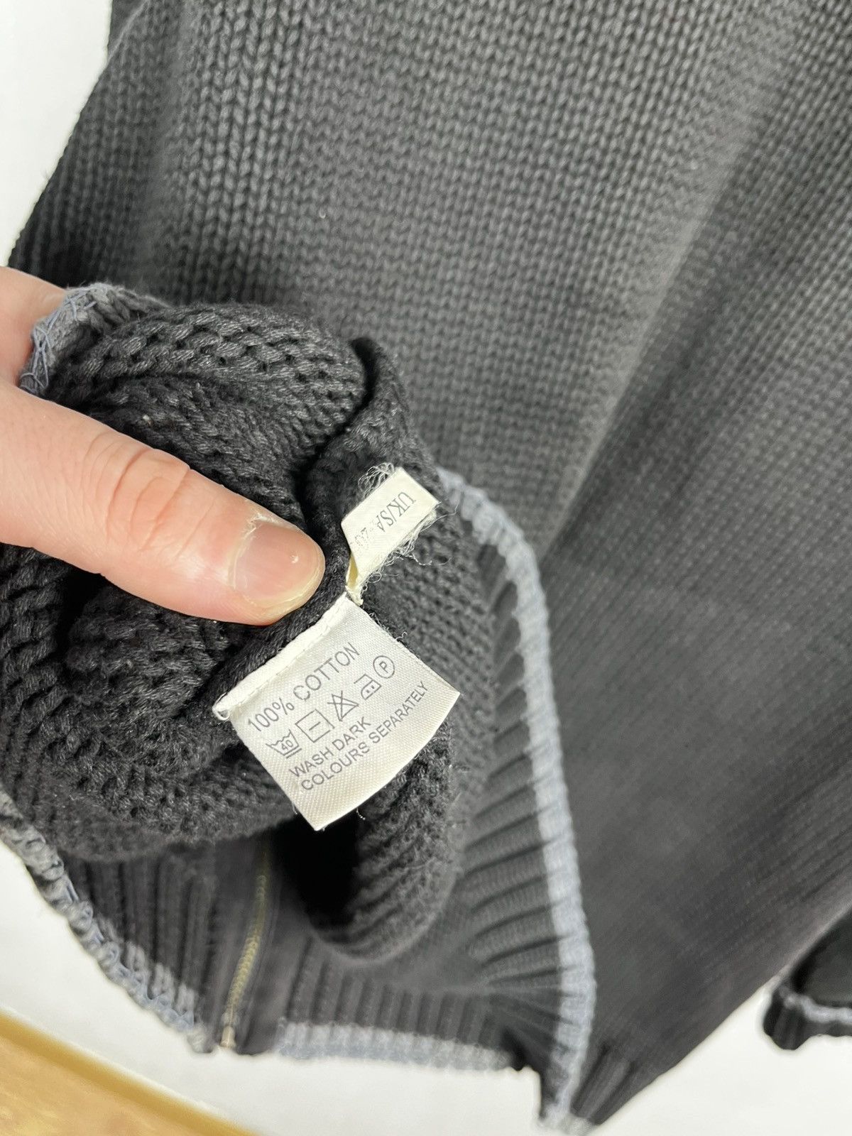 Saint Laurent Paris YSL sweater zip vintage 90s rare Size US M / EU 48-50 / 2 - 13 Thumbnail
