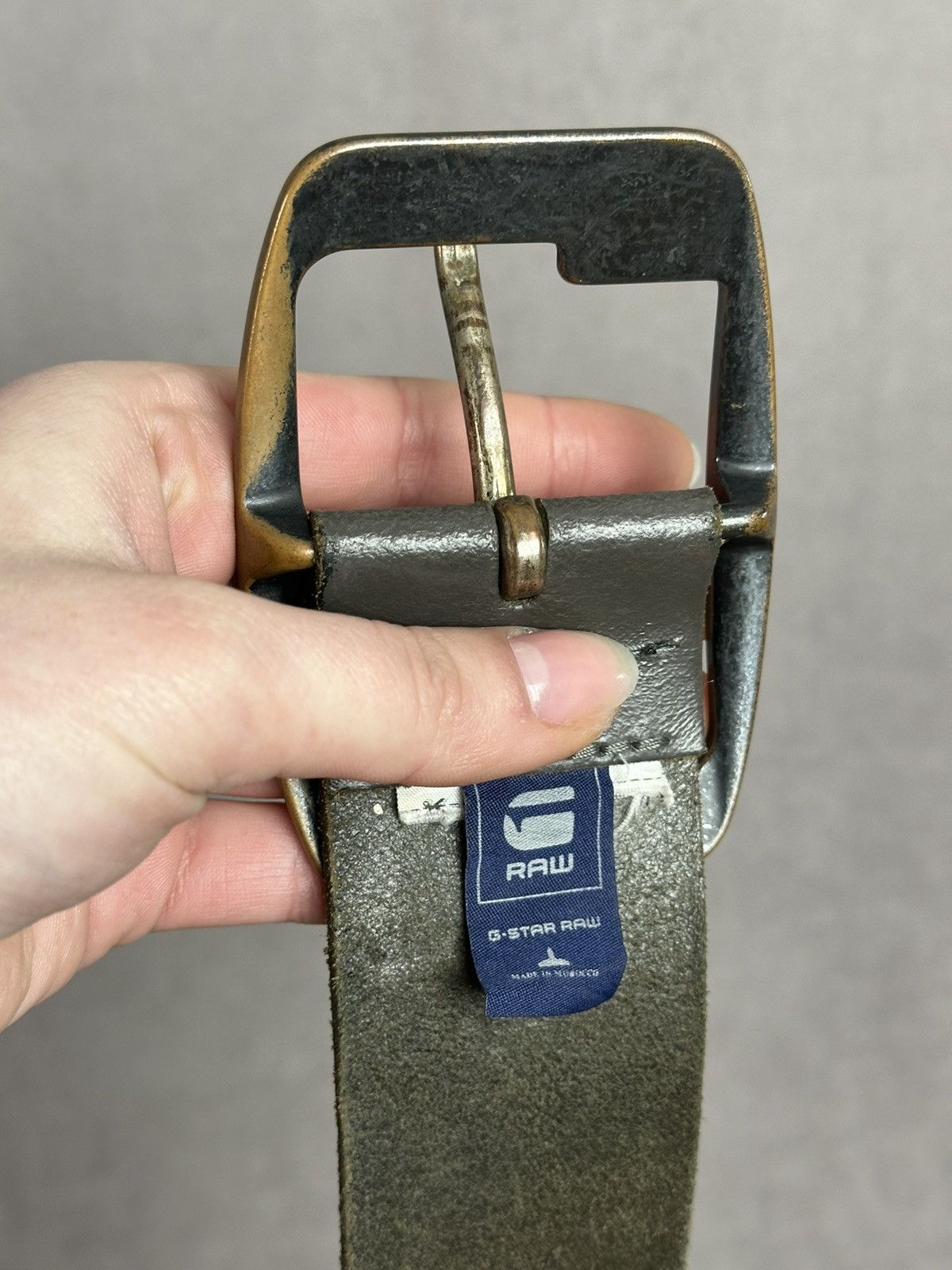 G-Star Vintage B.B Simon Leather Belts Hysteric Glamour Diesel Y2K Size ONE SIZE - 5 Thumbnail