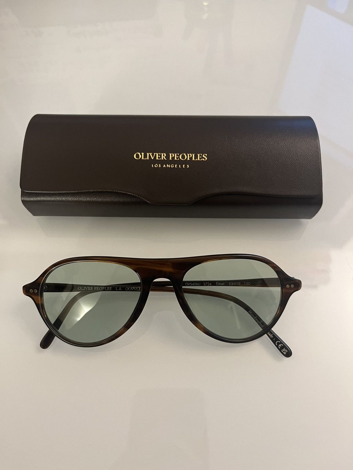 Oliver Peoples OLIVER PEOPLES Emet 50mm Navigator Optical Frames Size ONE SIZE - 10 Thumbnail