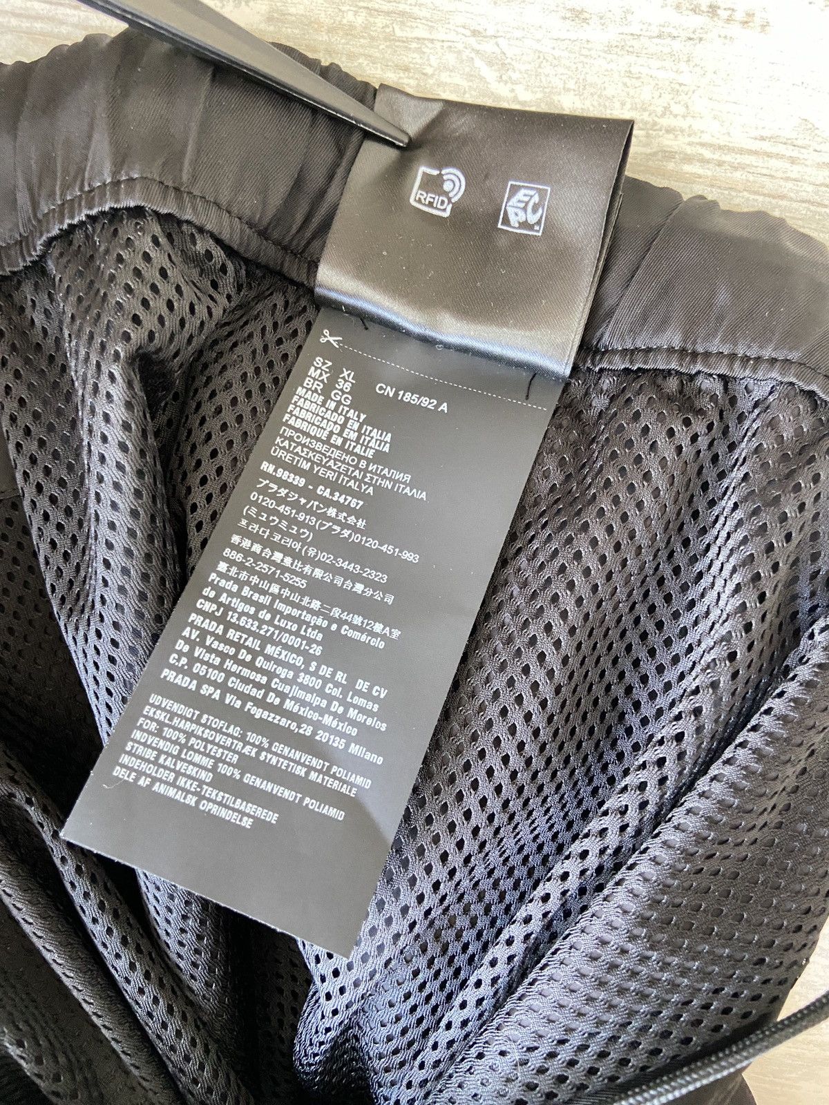 Adidas × Prada Prada x Adidas Re-Nylon Pants Black Size US 42 / EU 58 - 13 Thumbnail