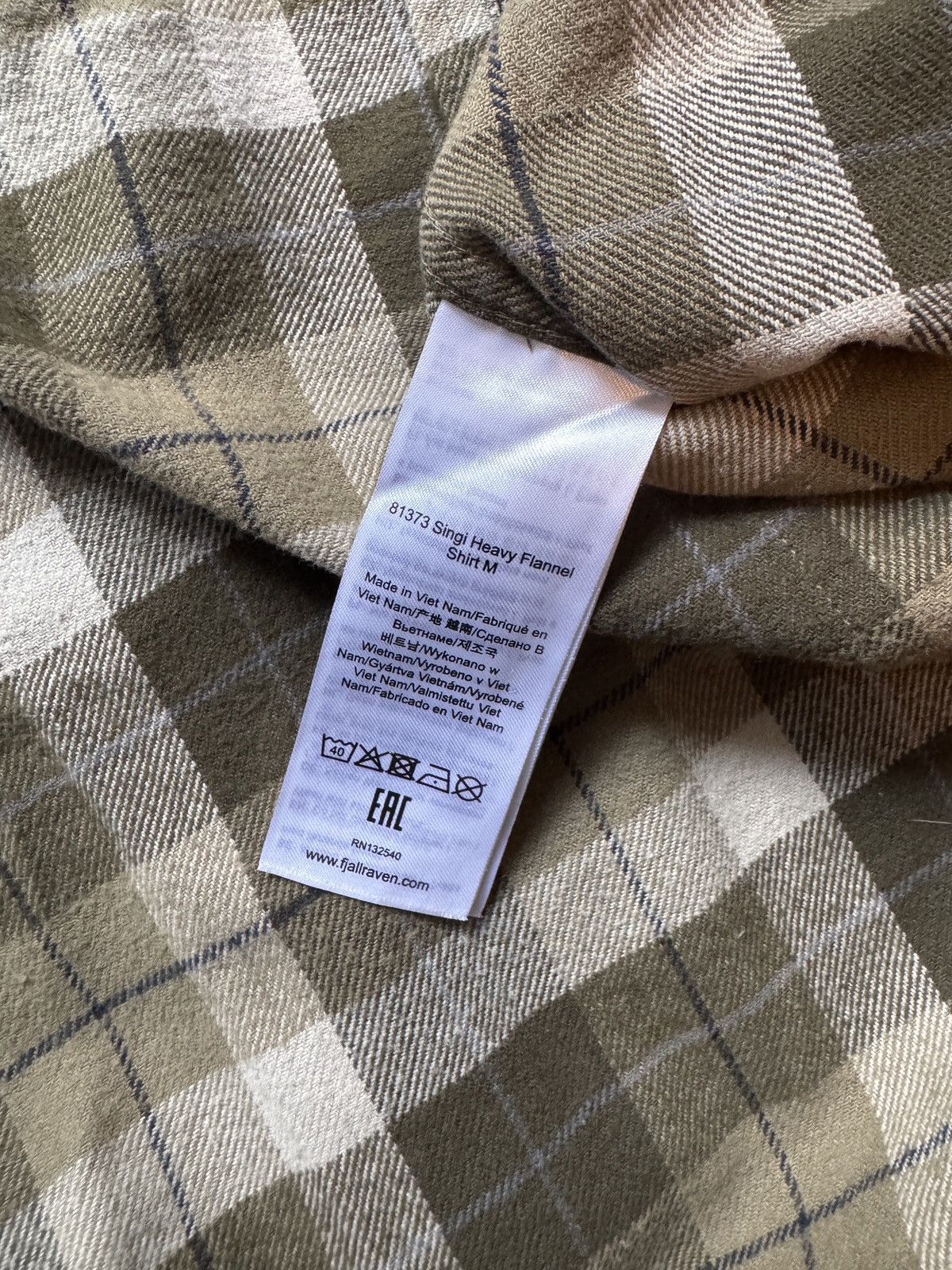 Fjallraven Fjallraven Singi Heavy Flannel Shirt Size US S / EU 44-46 / 1 - 4 Thumbnail