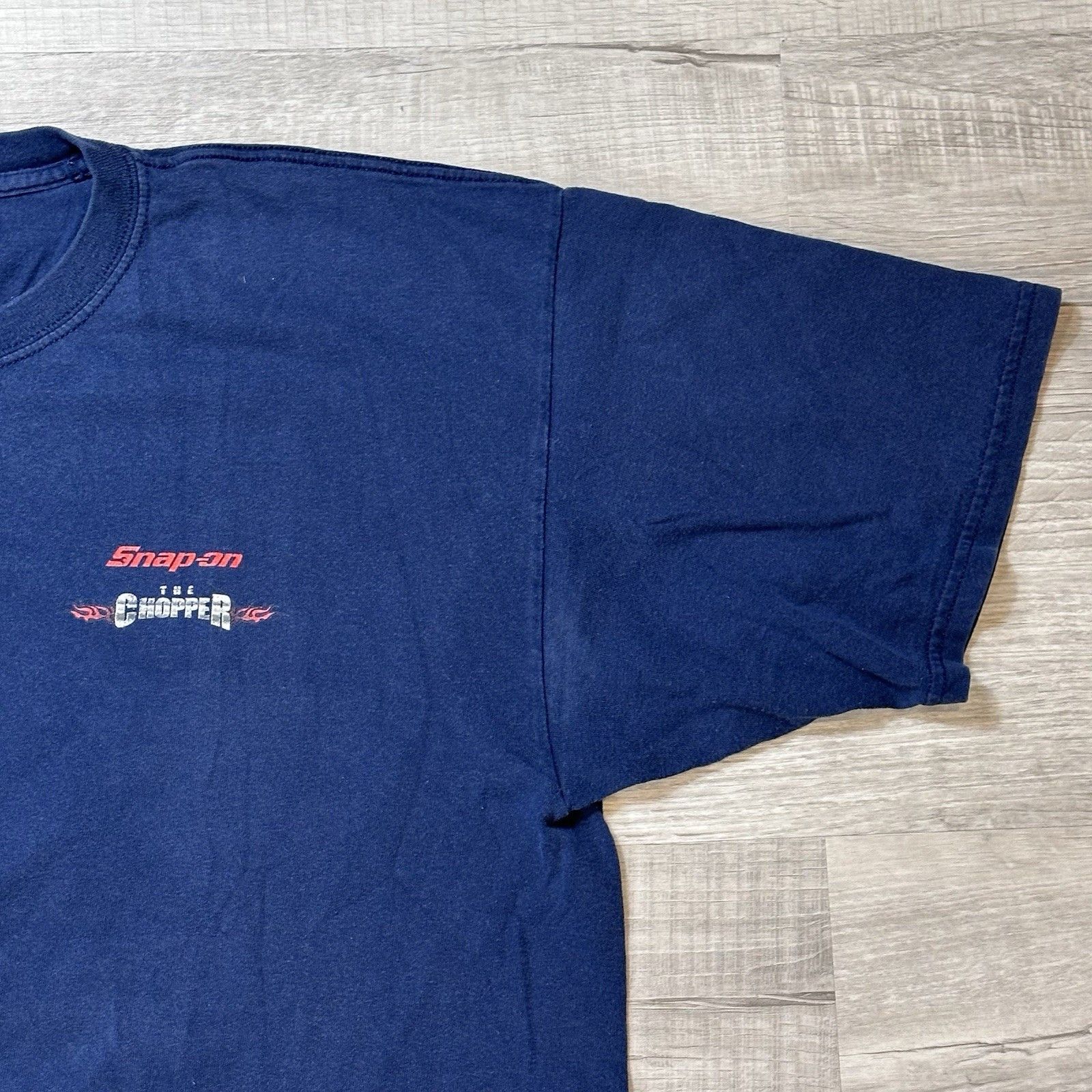 Vintage Vintage Y2K Snap-on Tools Graphic Tee Sz XL “The Chopper” Size US XL / EU 56 / 4 - 4 Thumbnail
