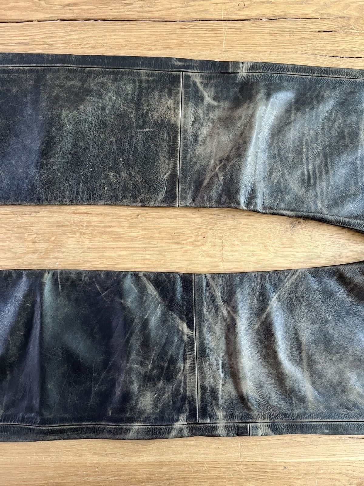 Vintage Leather Pants Size US 30 / EU 46 - 6 Thumbnail