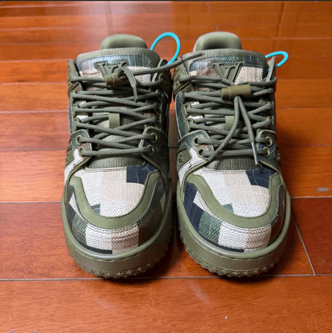 Louis Vuitton Louis Vuitton low-top sneakers 37.5 Size US 5 / EU 37 - 2 Thumbnail