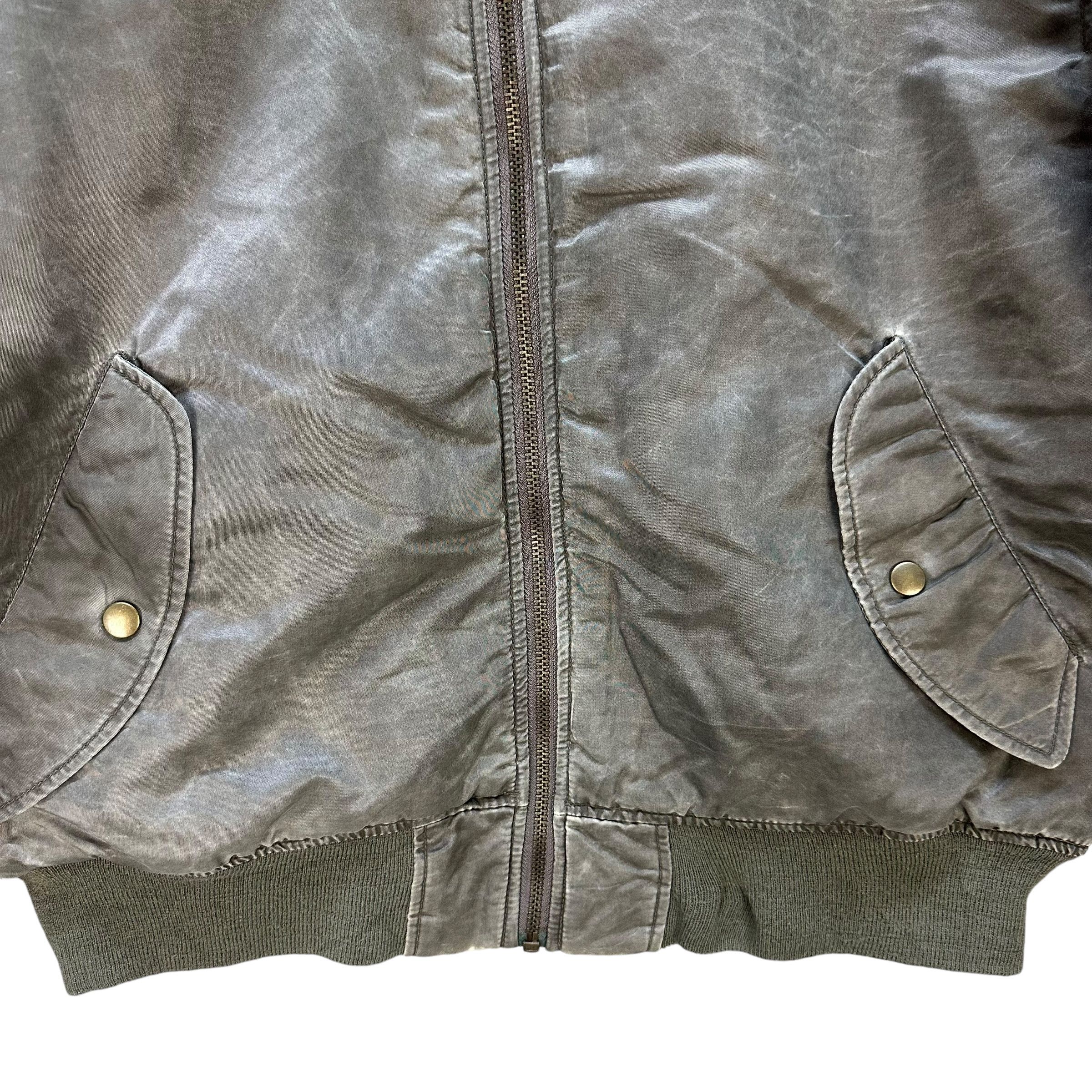 Converse Vintage 90's CONVERSE ALL STAR Bomber Jacket #A50-1175 Size US L / EU 52-54 / 3 - 4 Thumbnail