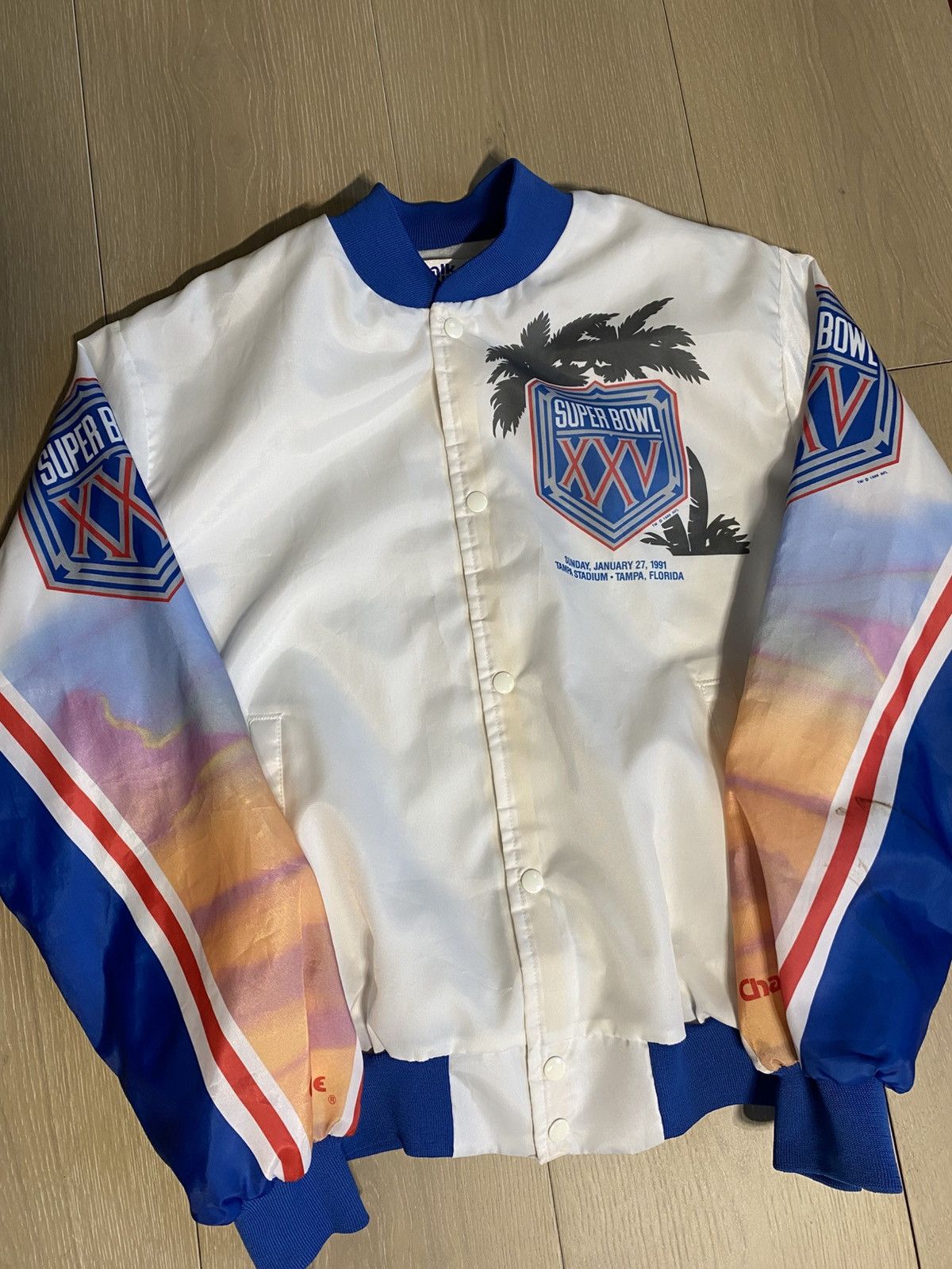 Chalk Line 1991 Chalk Line Super Bowl Jacket Size US L / EU 52-54 / 3 - 3 Thumbnail