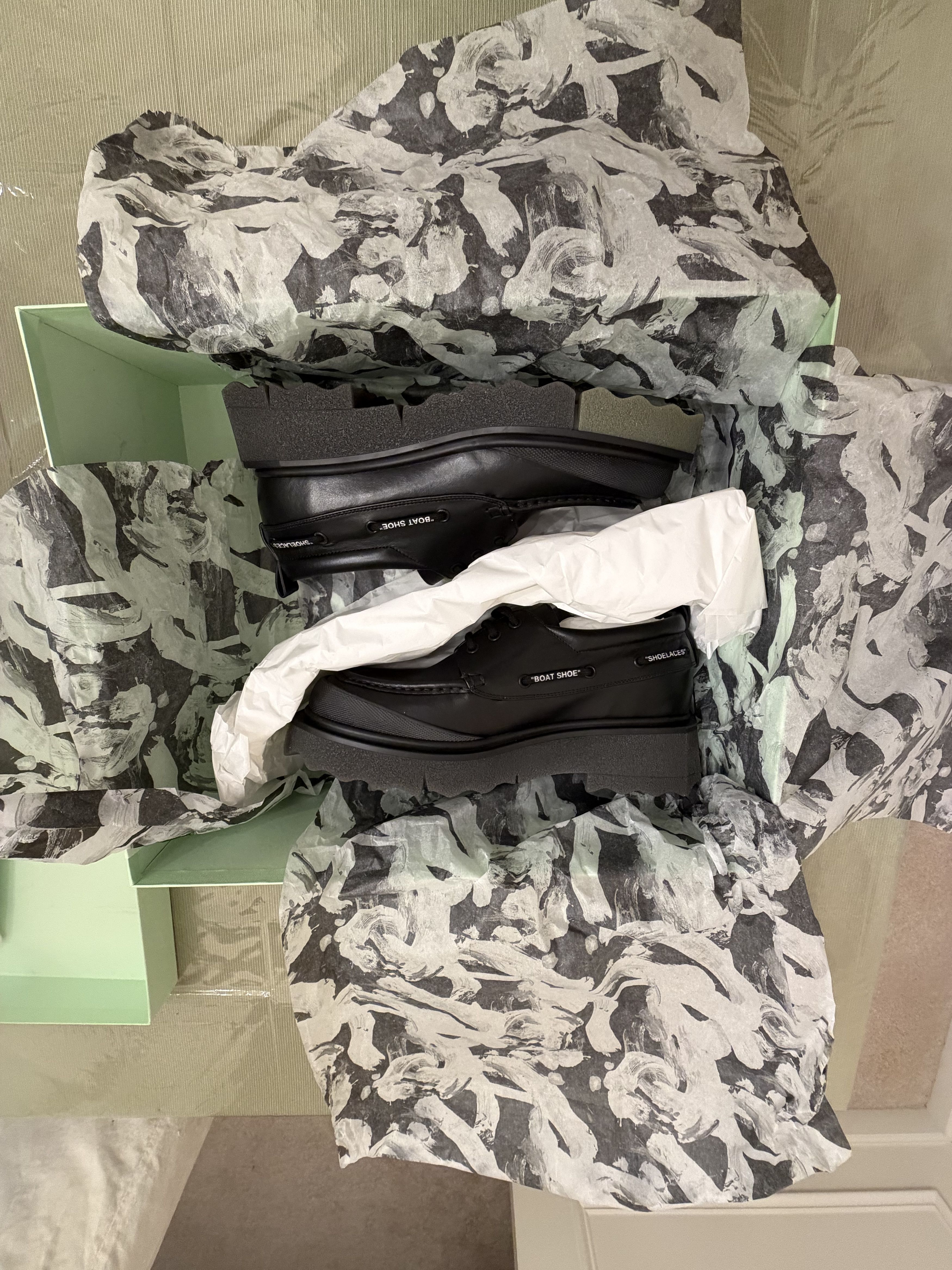 Off-White Off-White Sponge Leather Boat shoes Size US 9 / EU 42 - 9 Thumbnail