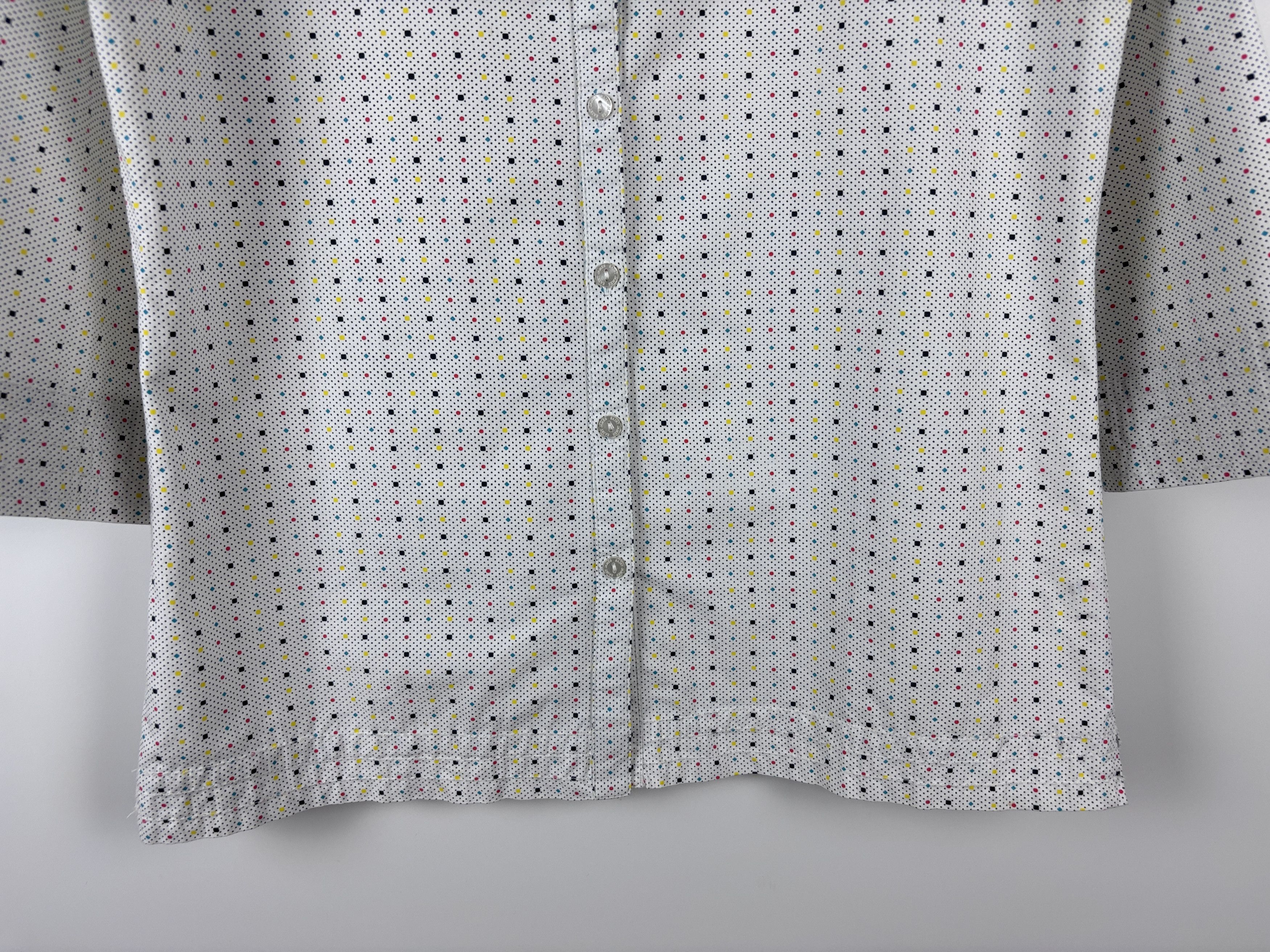 Saint James Saint James Button Up 3/4 Sleeve Shirt Polka Dot US 8 (S) Size M / US 6-8 / IT 42-44 - 3 Thumbnail