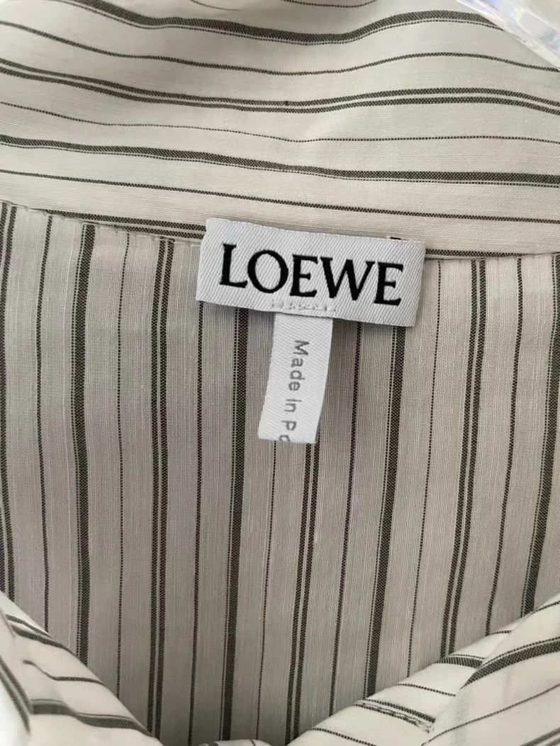 Loewe LOEWE Striped lantern sleeve shirt Size XXS / US 00 / IT 34 - 4 Thumbnail