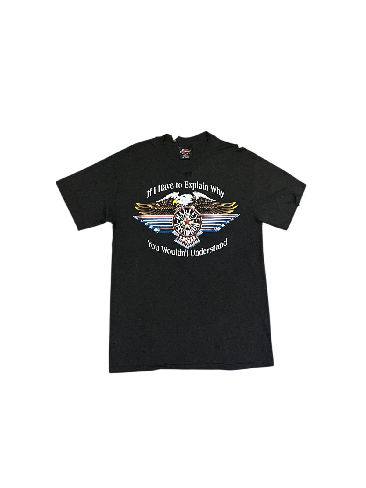 Harley Davidson Vintage 90s harley davidson usa tshirt Size US M / EU 48-50 / 2 - 1 Thumbnail
