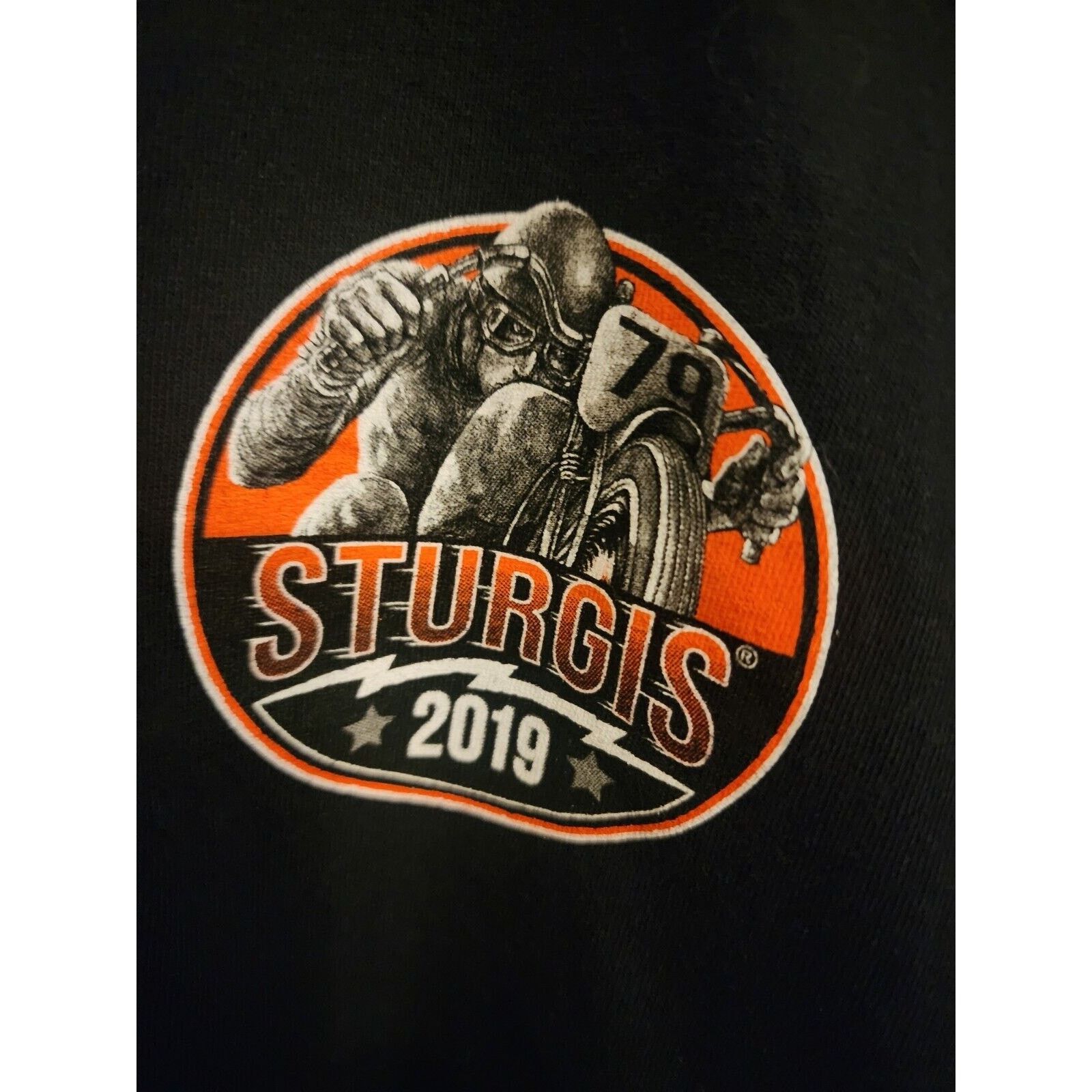 Gildan Sturgis Rally T-shirt 2019 XL Short Sleeve Size US XL / EU 56 / 4 - 1 Thumbnail