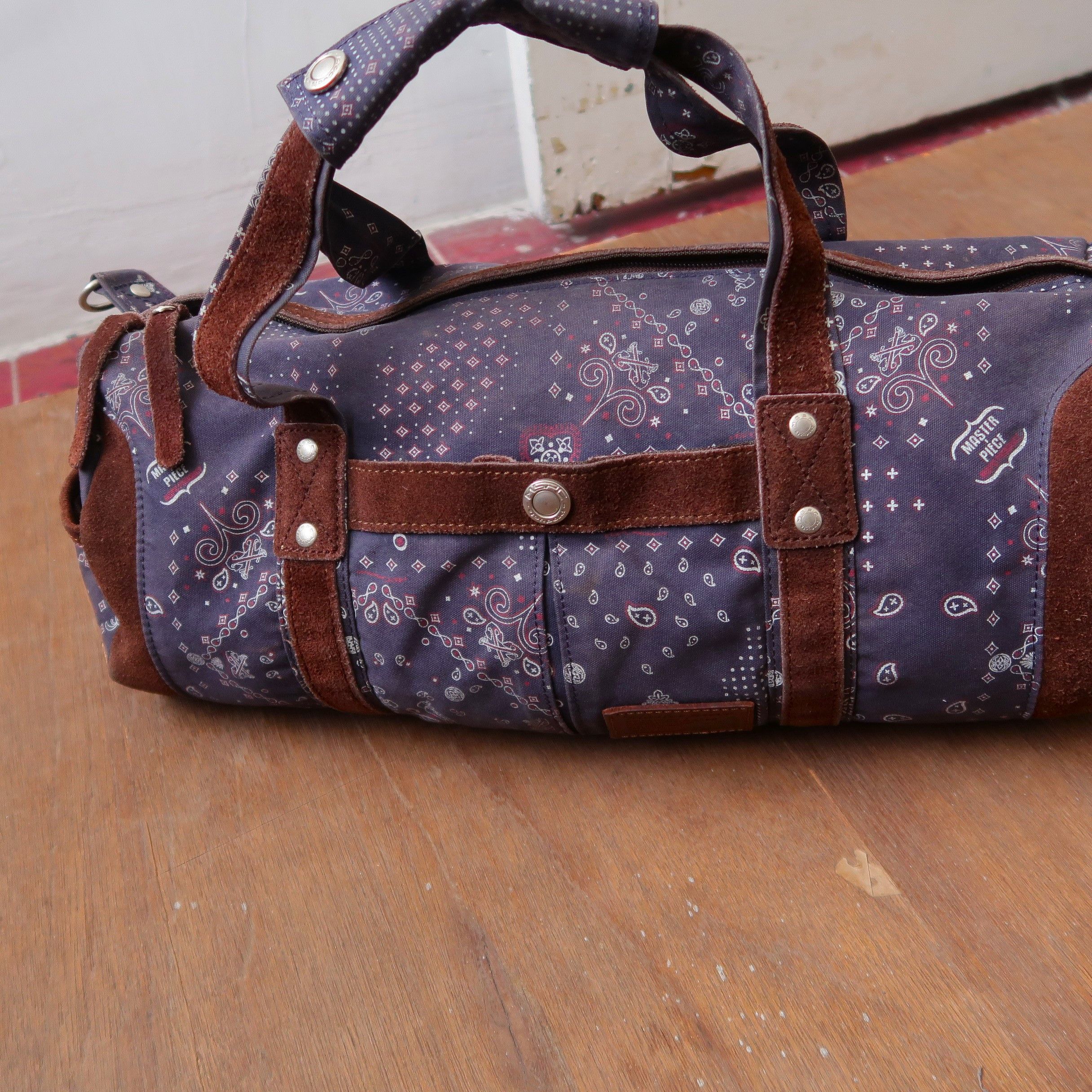 MasterPiece 1990s Masterpiece x Visvim Kerchief Mini Duffle Bag Size ONE SIZE - 4 Thumbnail