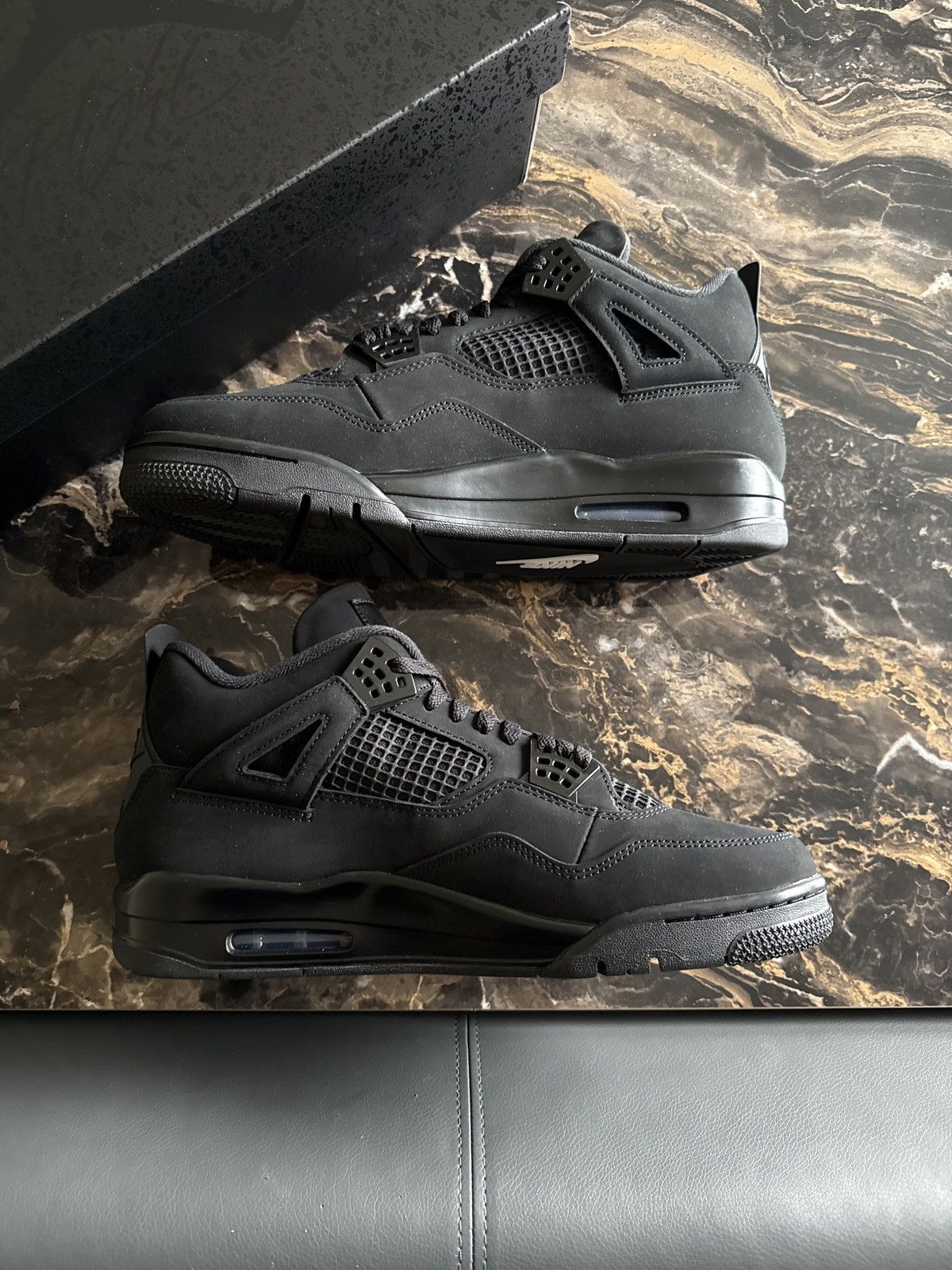 Jordan Brand Jordan 4 Black Cat 2025 Multiple Sizes-see description Size US 13 / EU 46 - 2 Thumbnail