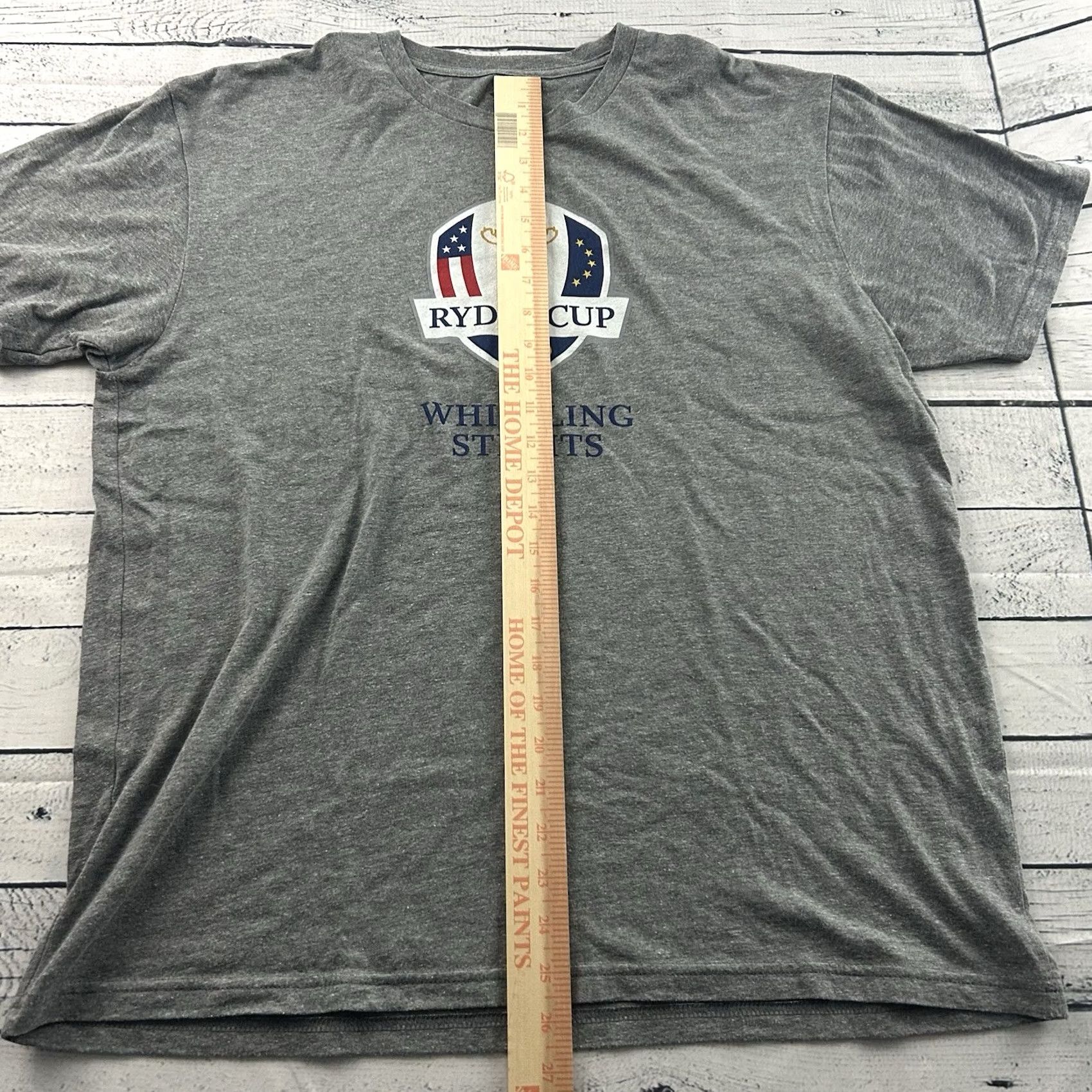 Imperial Imperial Ryder Cup 2020 Whistling Straits Short Sleeve T Shirt Men's Large Gray Size US L / EU 52-54 / 3 - 3 Thumbnail