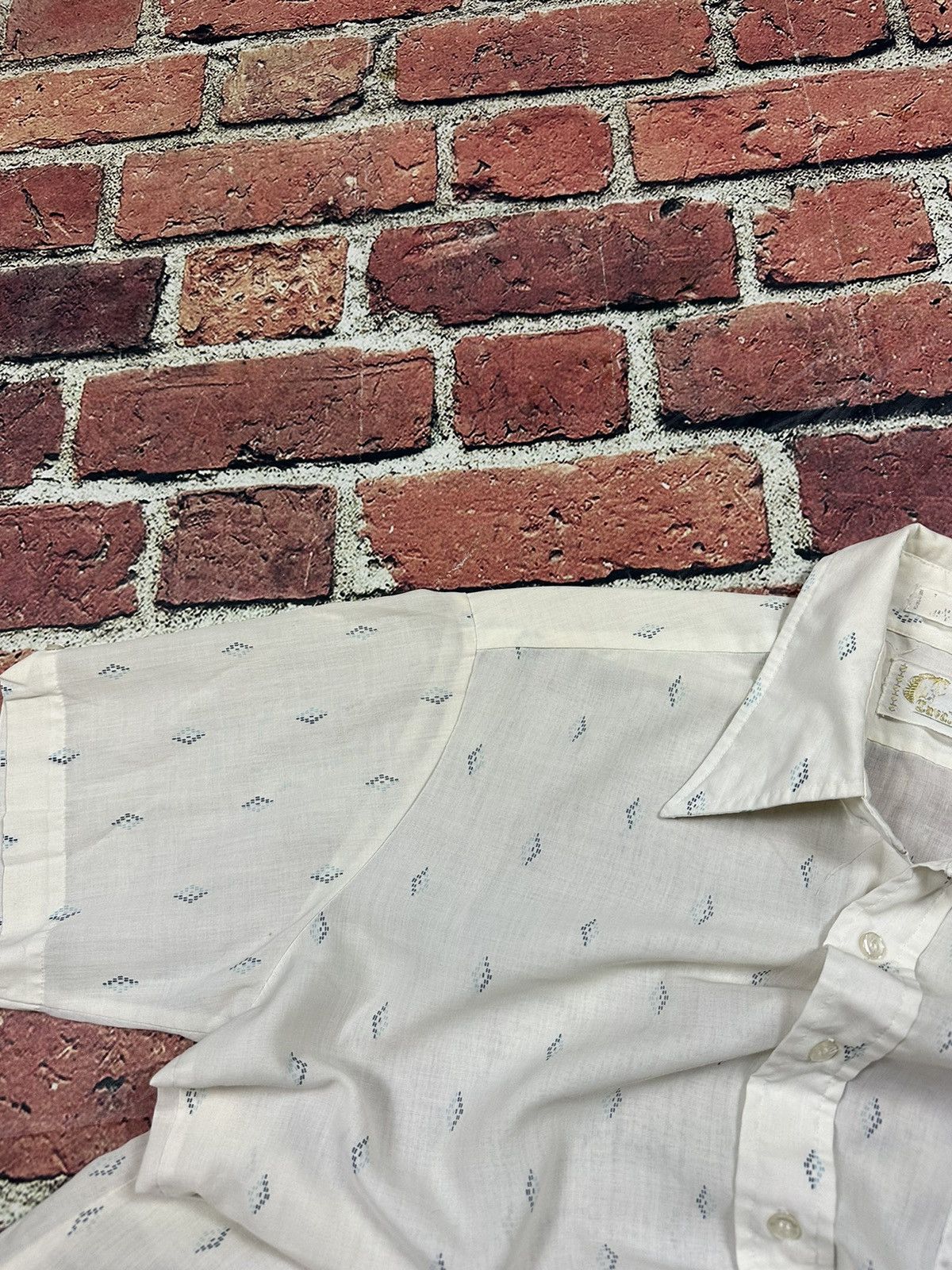 Vintage Vintage Cavalier Button Up Shirt AOP 60s Point Collar Size US L / EU 52-54 / 3 - 9 Thumbnail