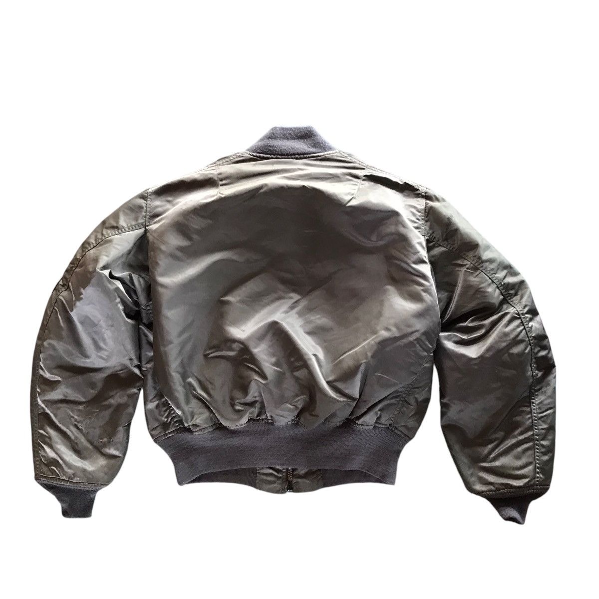 Schott Rare Vintage Schott MA 1 Flight Bomber Jacket Size US L / EU 52-54 / 3 - 8 Thumbnail
