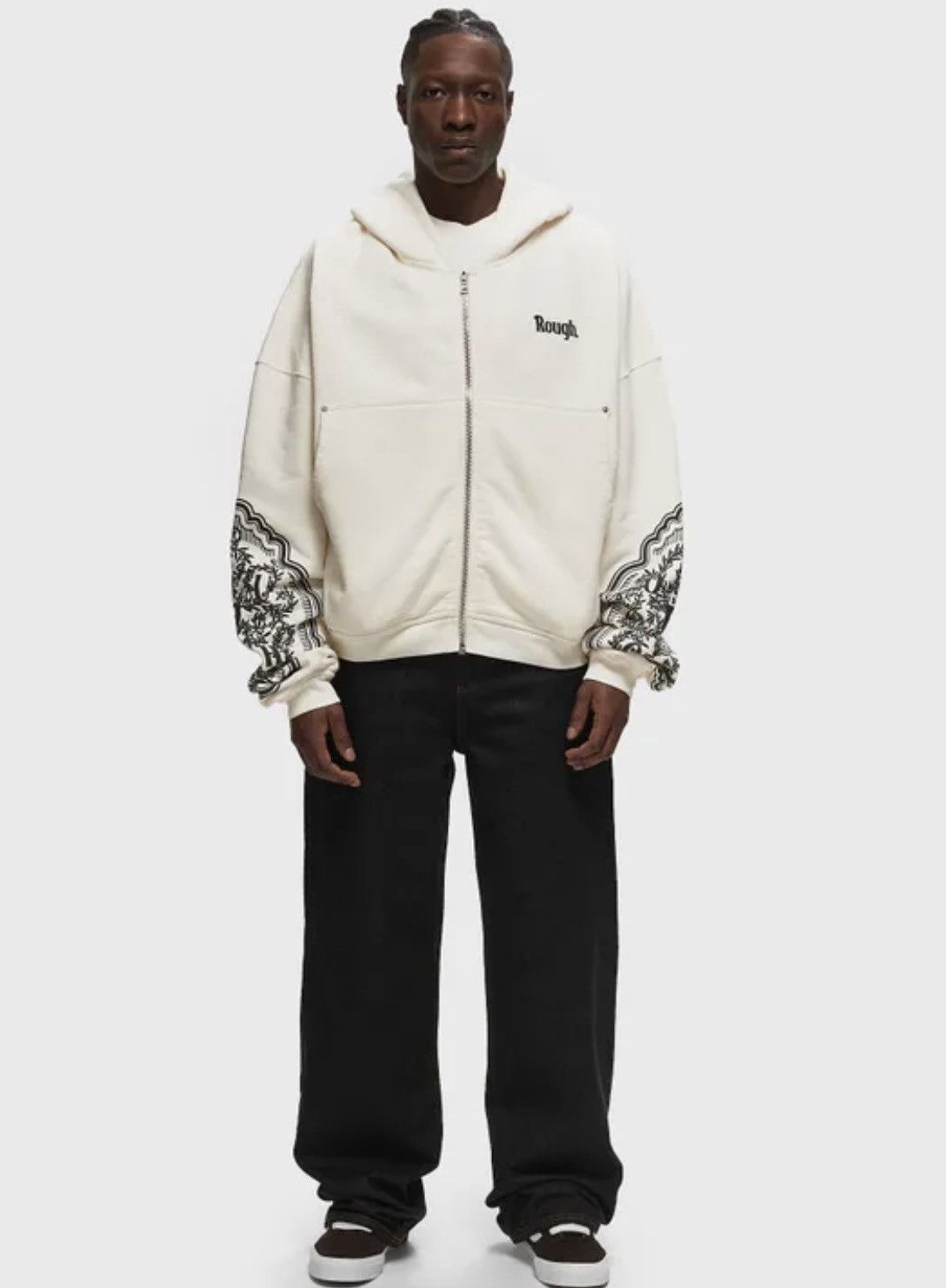 Other Rough. Mono Zip Hoodie Size US L / EU 52-54 / 3 - 3 Thumbnail