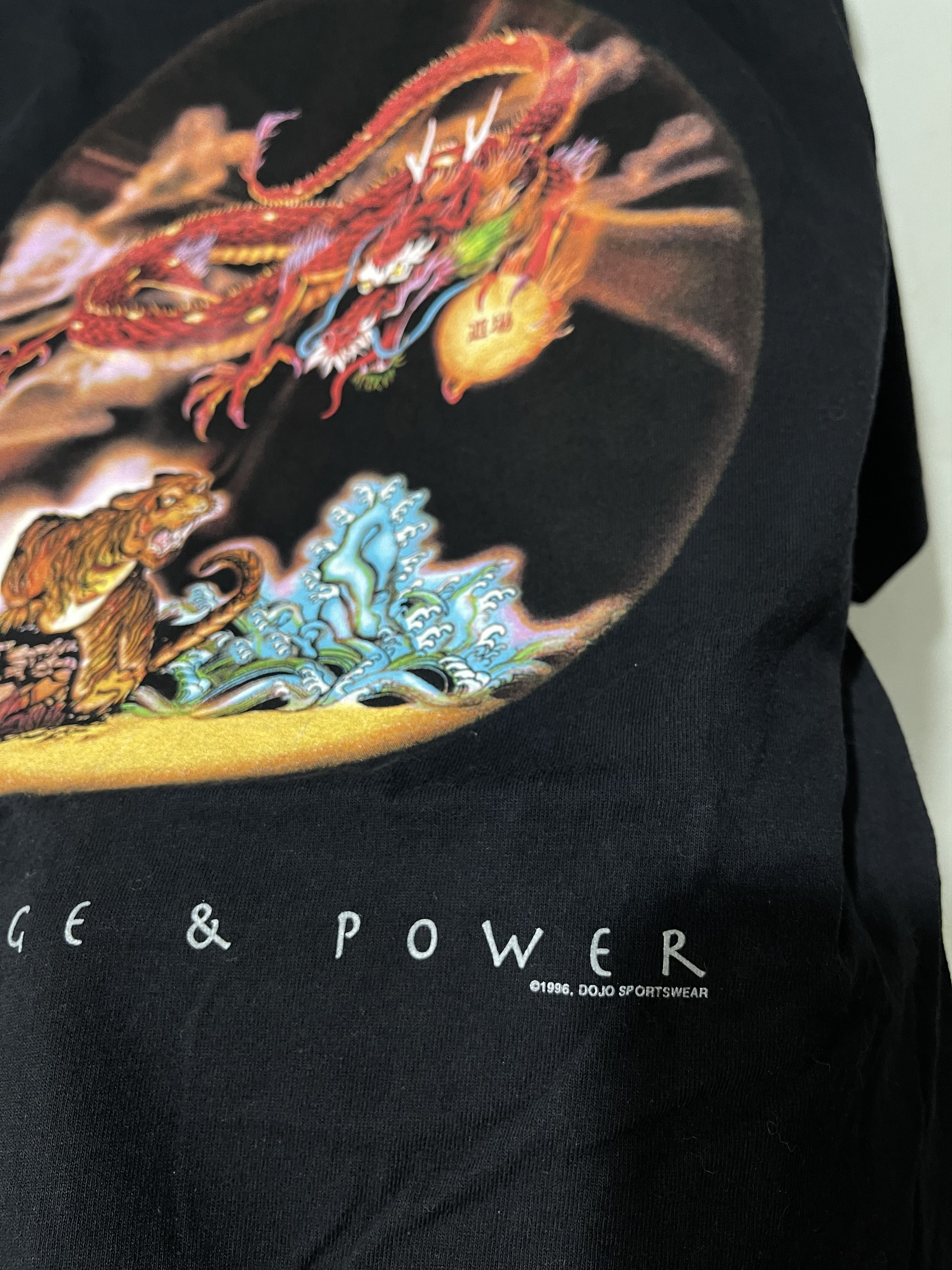 Sci-Fi Fantasy × Vintage Vintage 1996 Dojo Sportswear Shirt Size US L / EU 52-54 / 3 - 3 Thumbnail