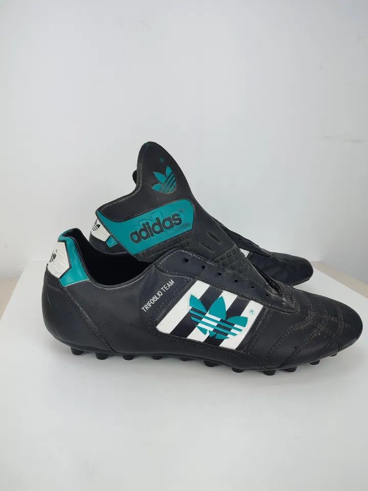 Adidas × Vintage Vintage Limited Edition Adidas Trifoglio Team Shoes Trainers Size US 12.5 / EU 45-46 - 17 Thumbnail