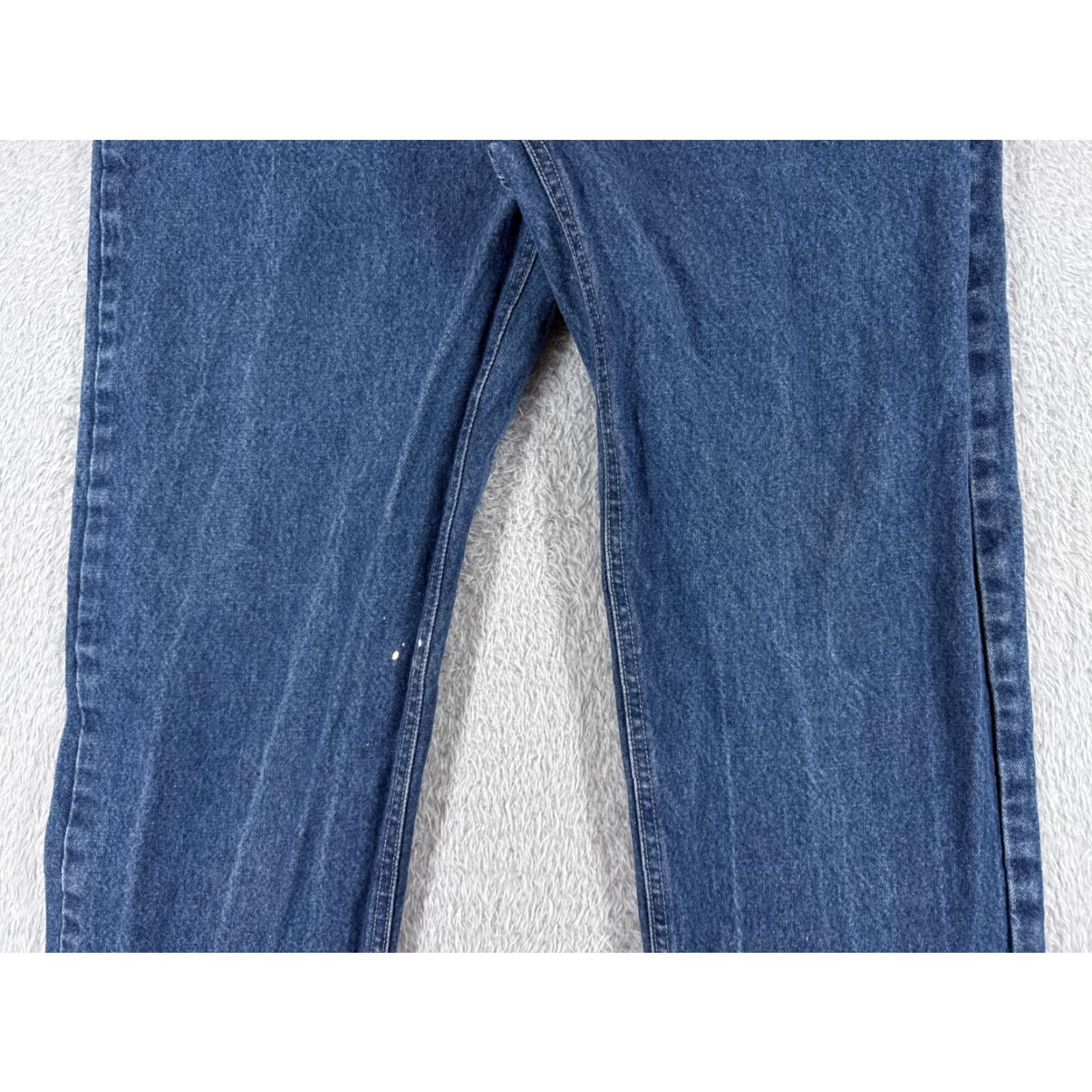 Carhartt VINTAGE Carhartt Jeans Mens 40 Blue Denim Flame-Resistant FR FRB004 NFPA 2113 Workwear Jeans Blue Mens 40 Carhartt FRB004 NFPA 2113 Size US 40 / EU 56 - 3 Thumbnail