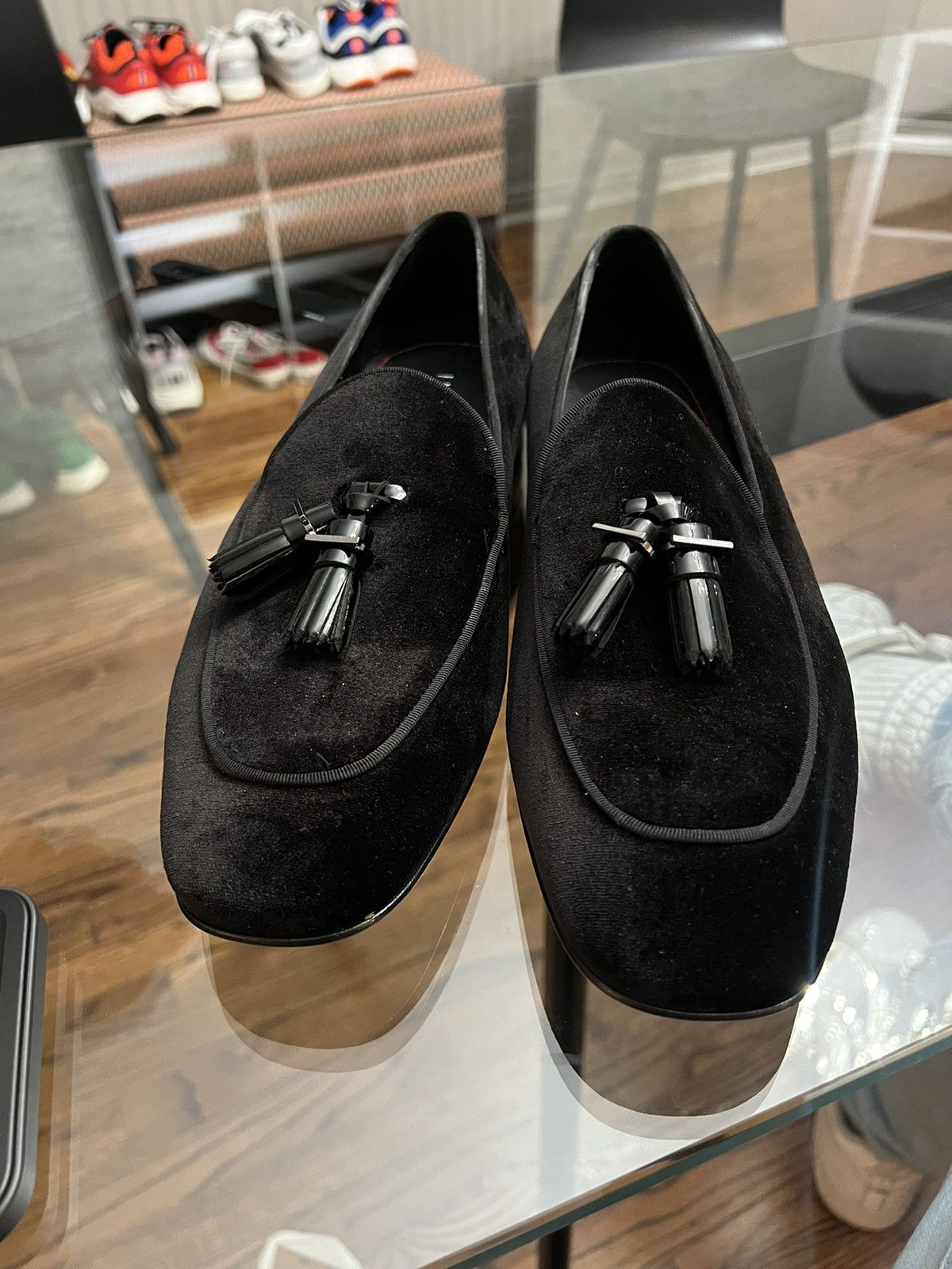 Salvatore Ferragamo Ferraro Tuxedo Shoes Size US 8 / EU 41 - 1 Thumbnail